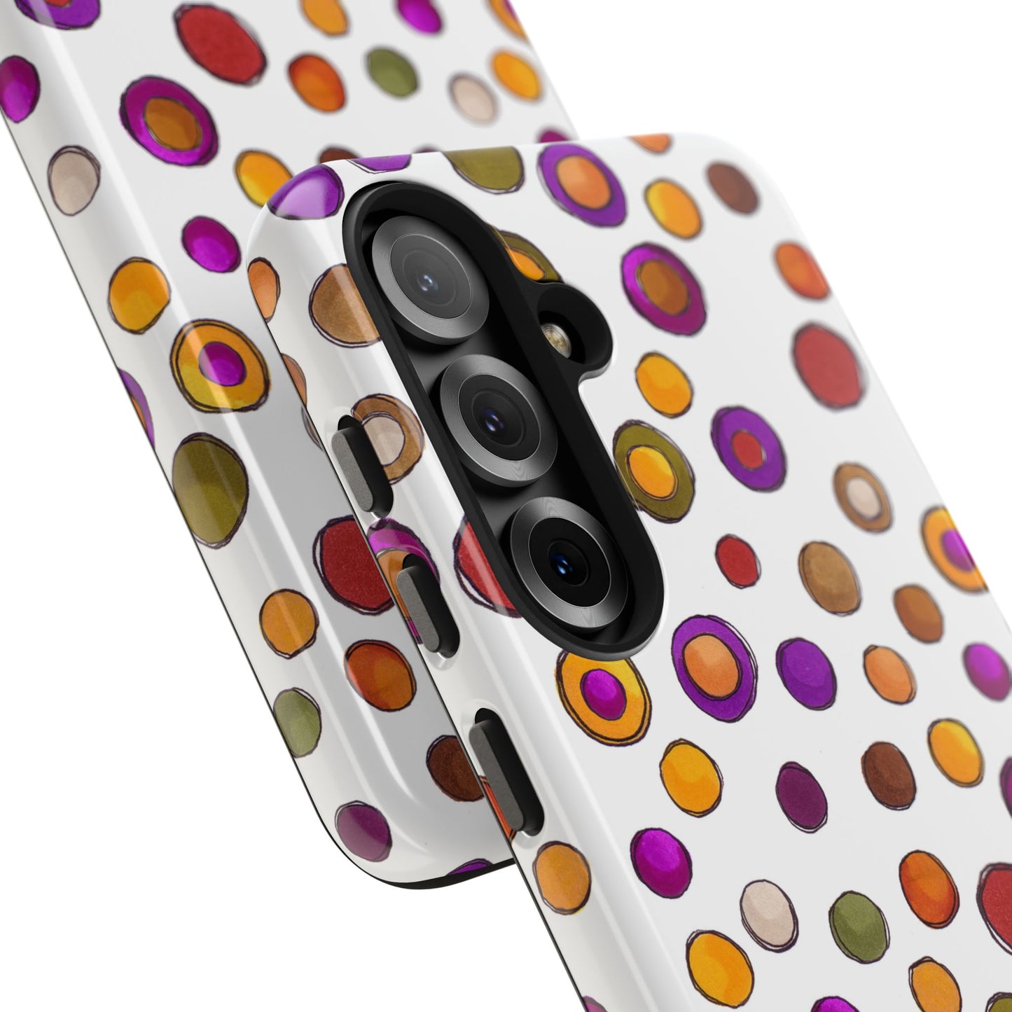Sesame Dot White Phone Case