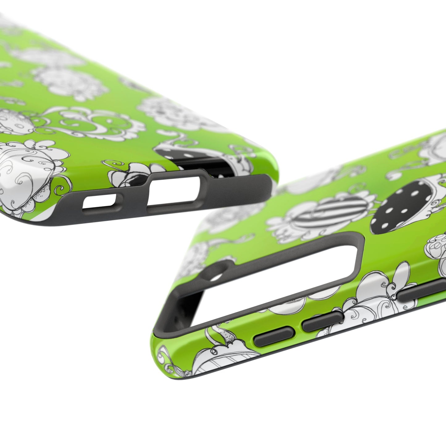 Bistro Chairs Lime Phone Case