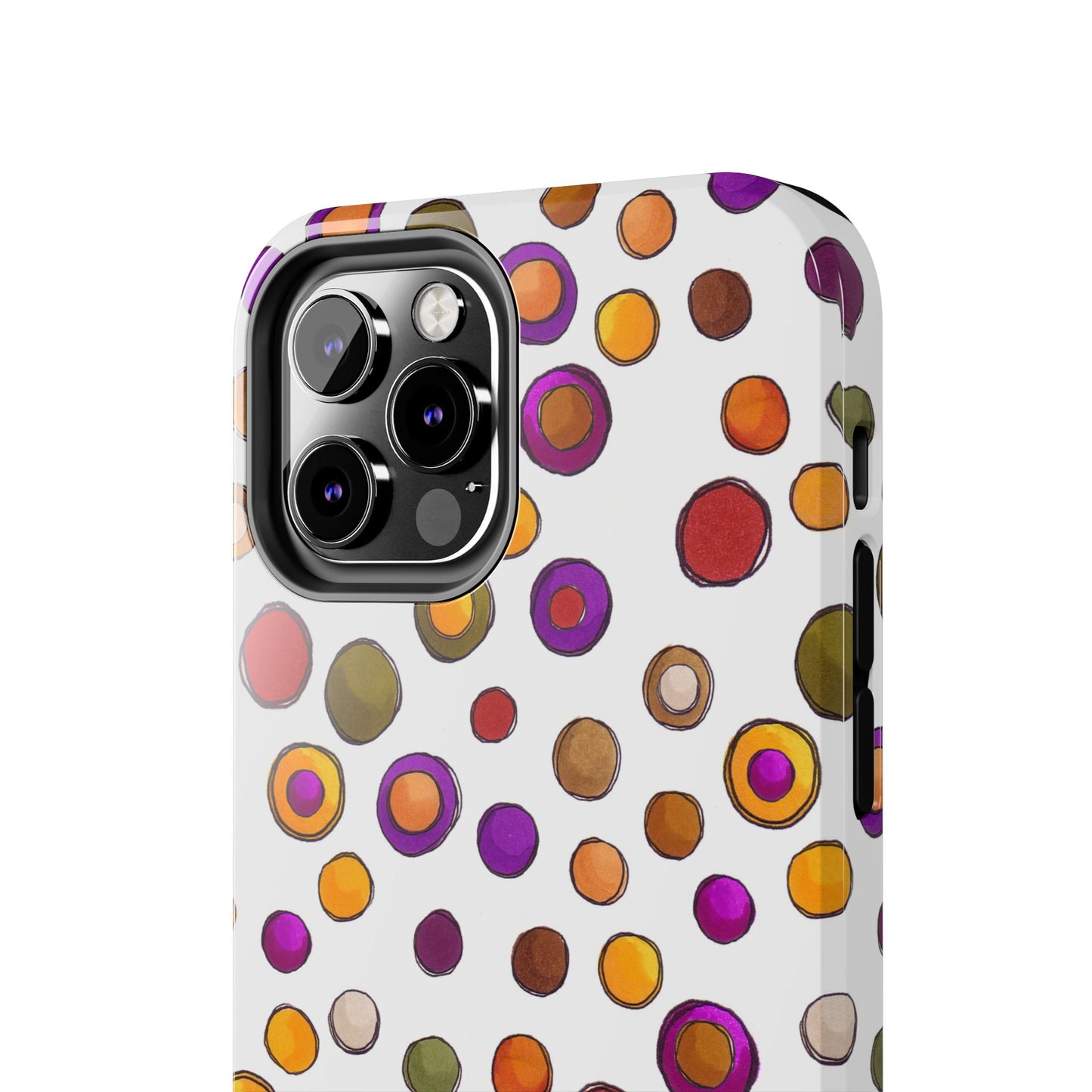 Sesame Dot White Phone Case