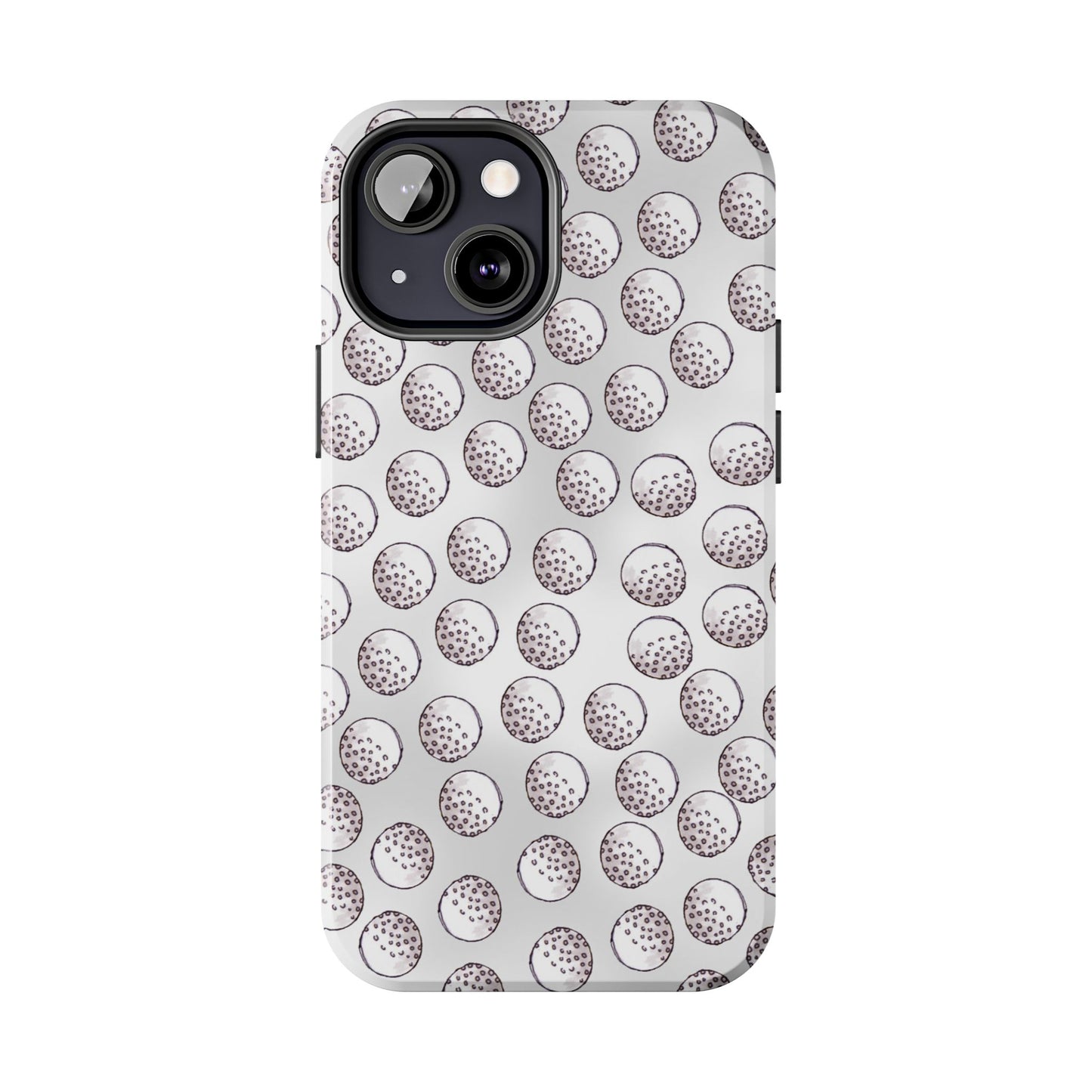 Ball Dots Gray Phone Case
