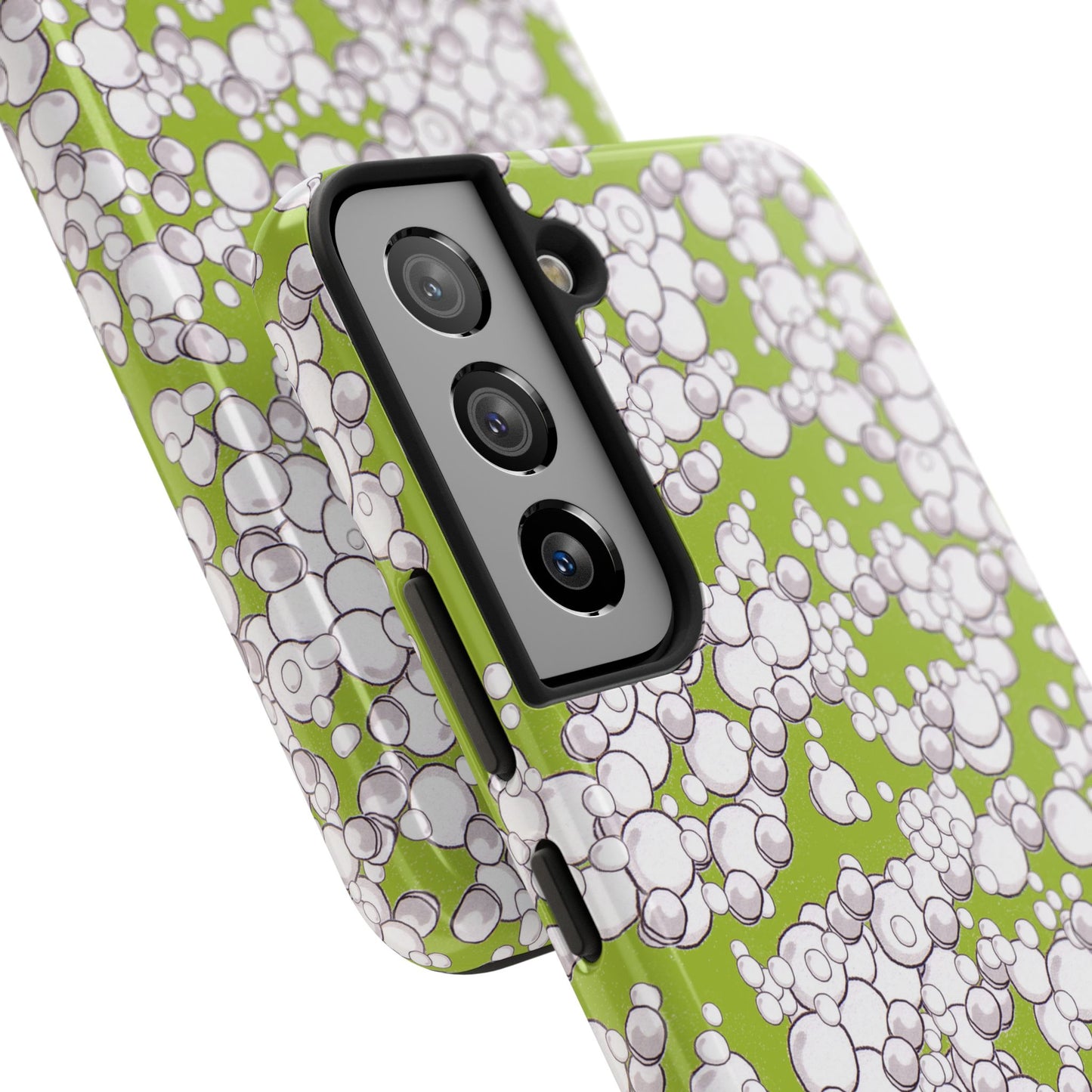 Bubble Dots Green Phone Case