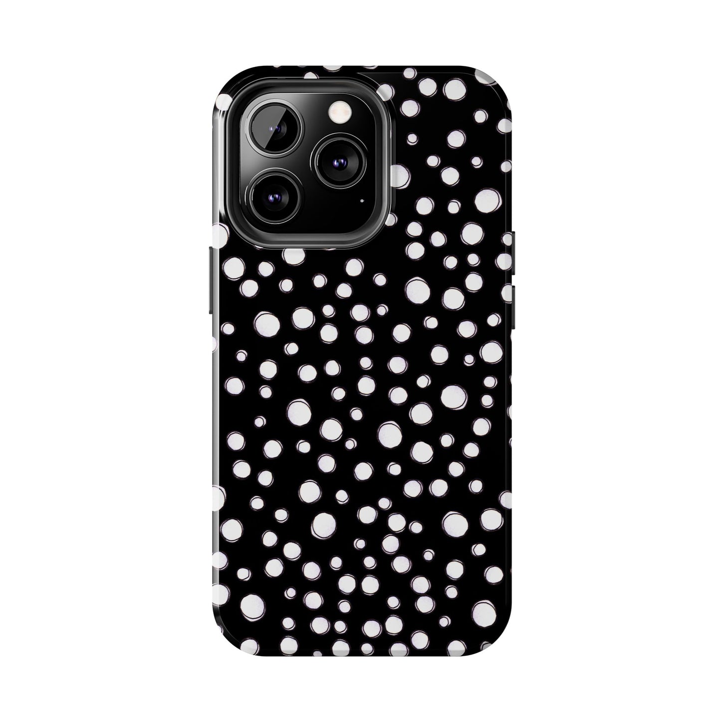 Pot Dots Black Phone Case