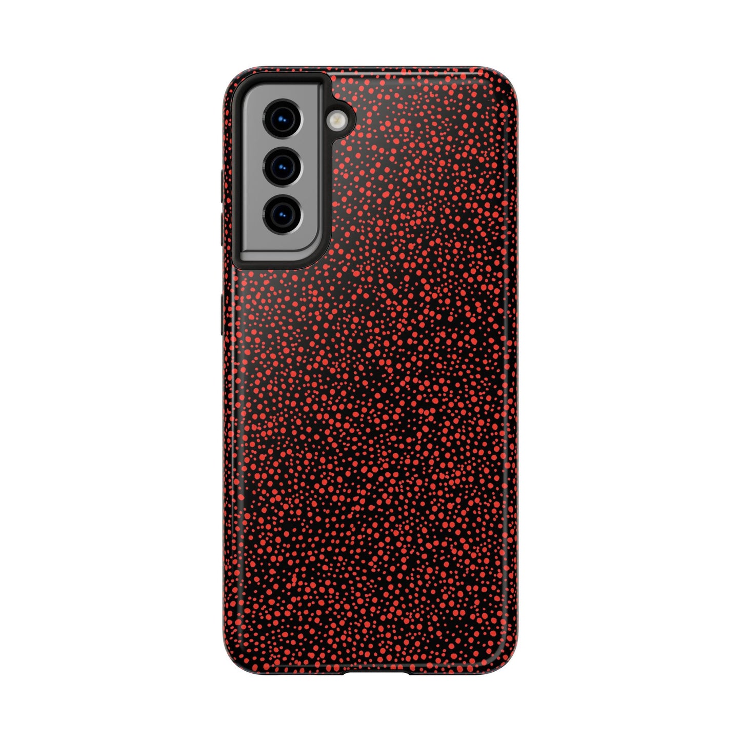 Confetti Red / Black Phone Case