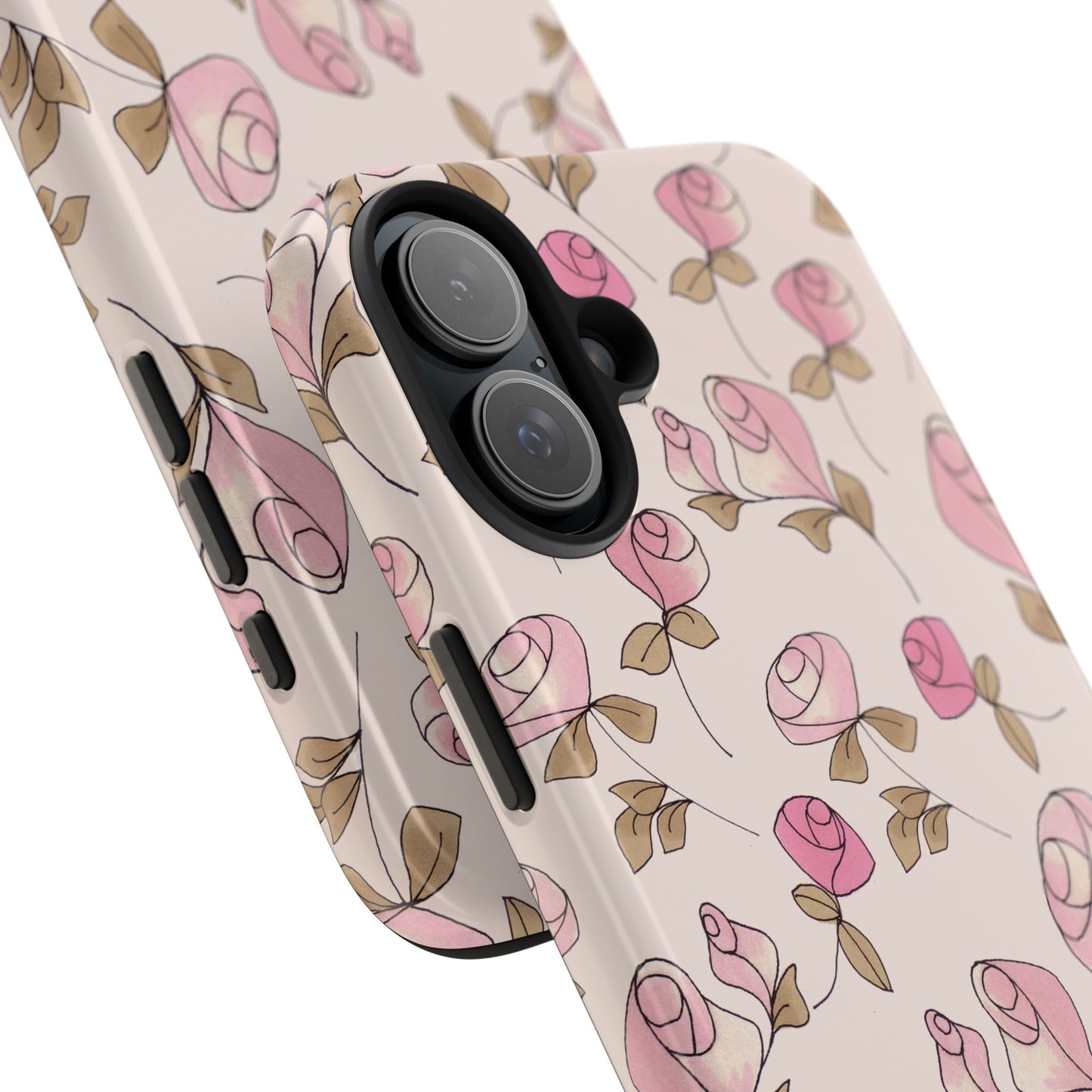 Simply Roses Vanilla Phone Case