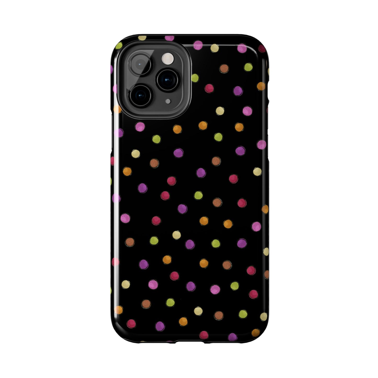 Tea Dot Black Phone Case