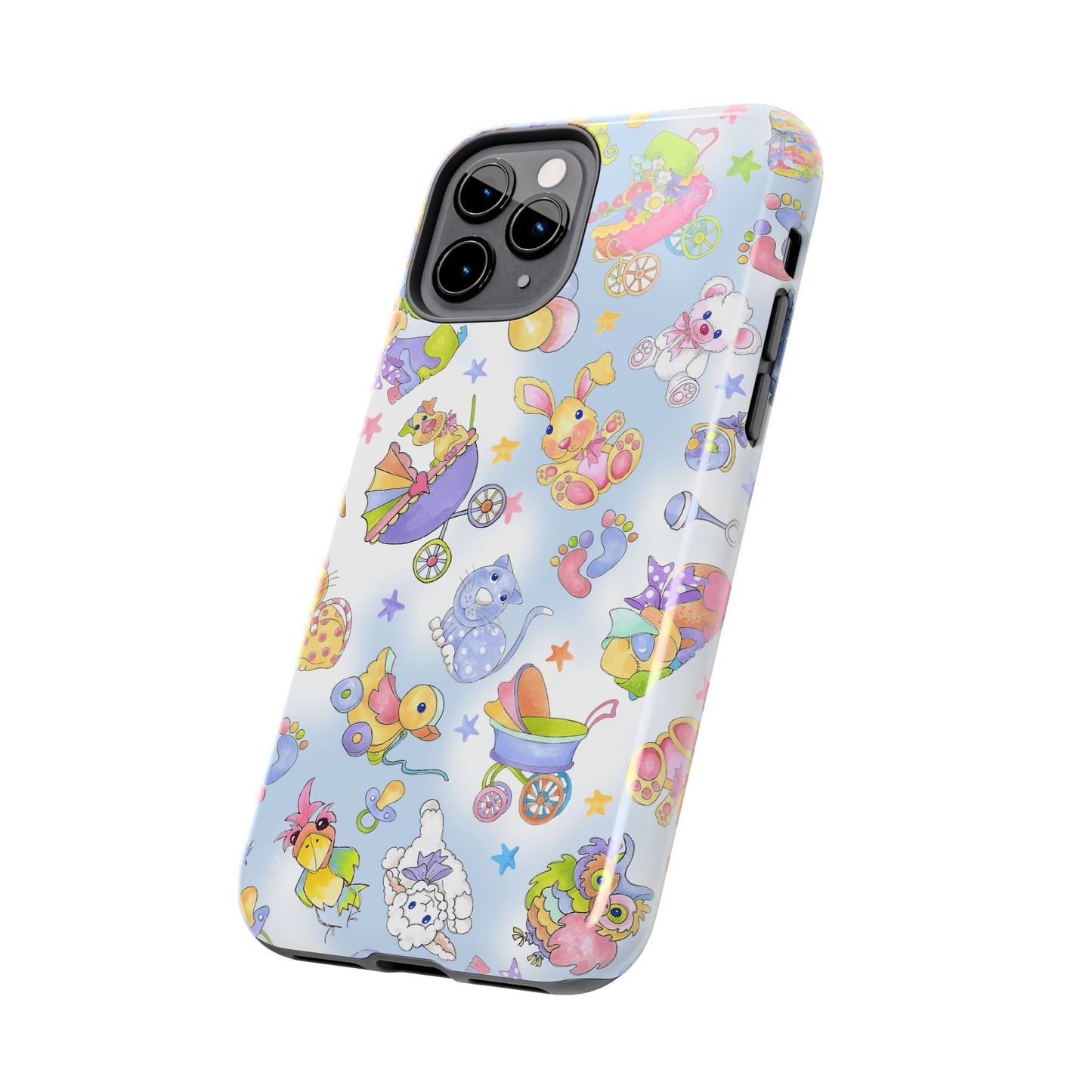 Busy Baby Blue Sky Phone Case