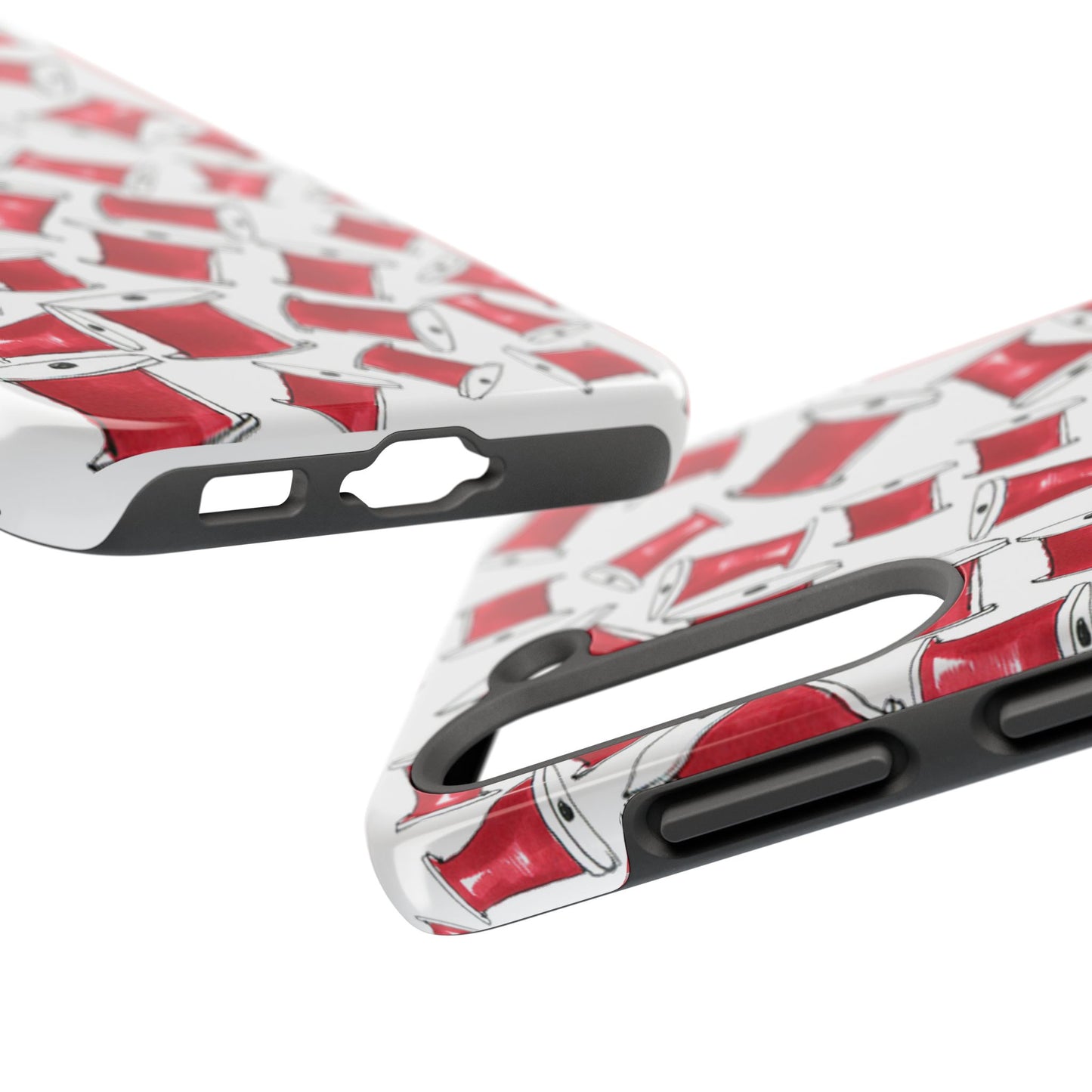 Red Thread White Phone Case