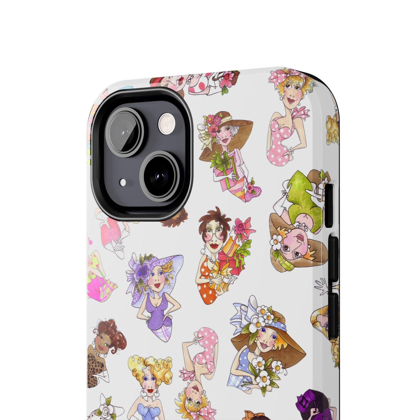 Fast Women Tossed White Phone Case