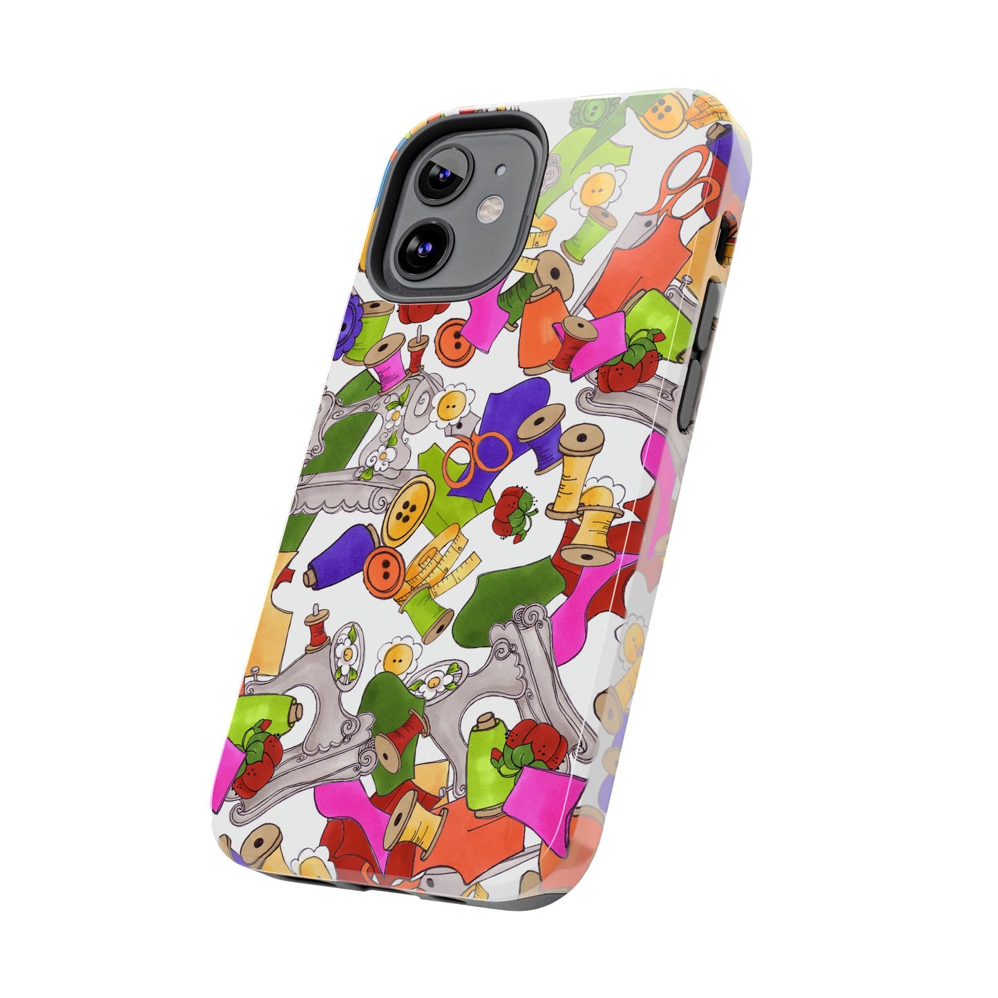 Kaleidasew White Phone Case