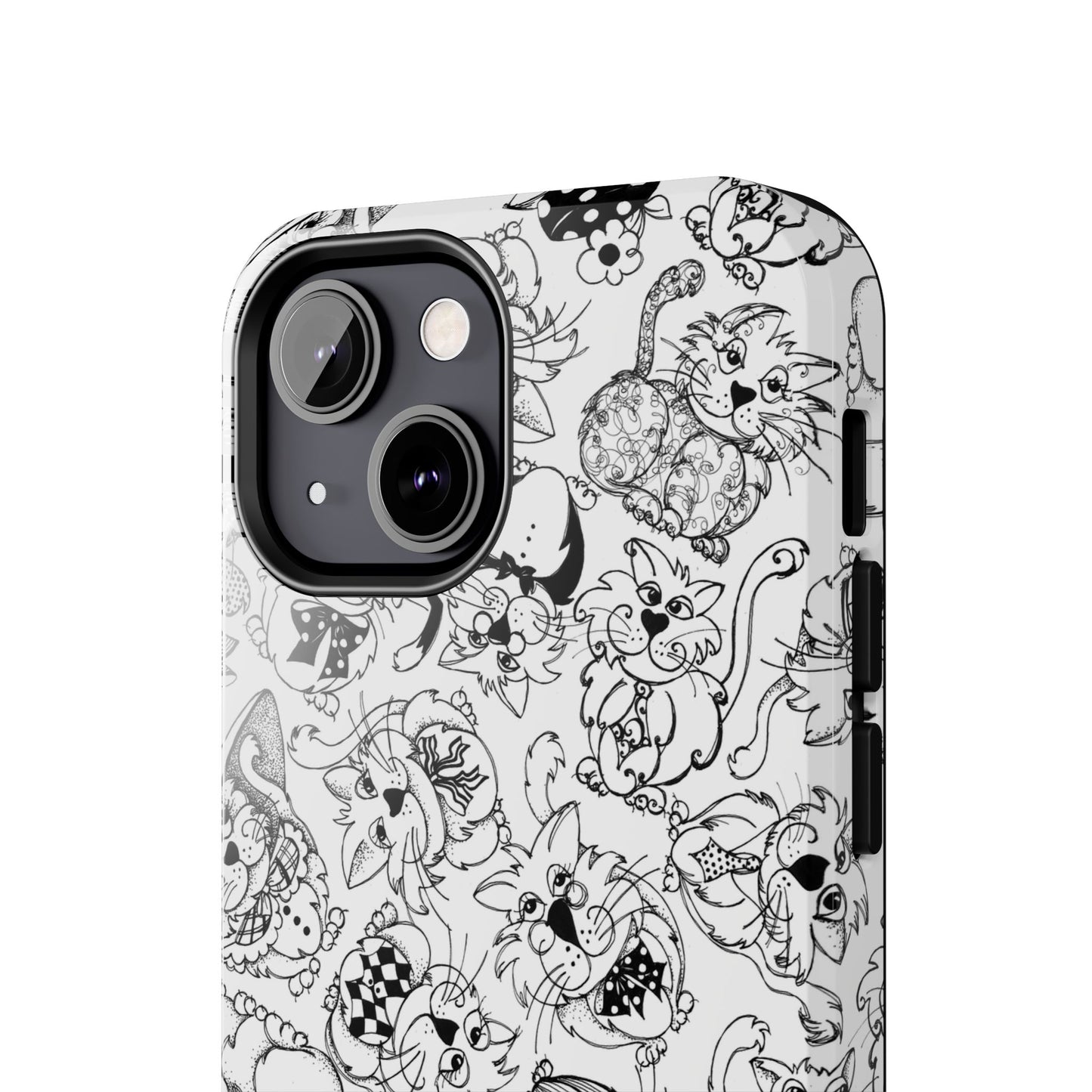 So Kitties Tossed White Phone Case