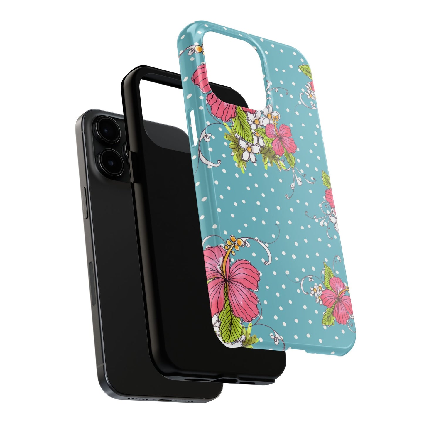 Lady Luau Turquoise Phone Case
