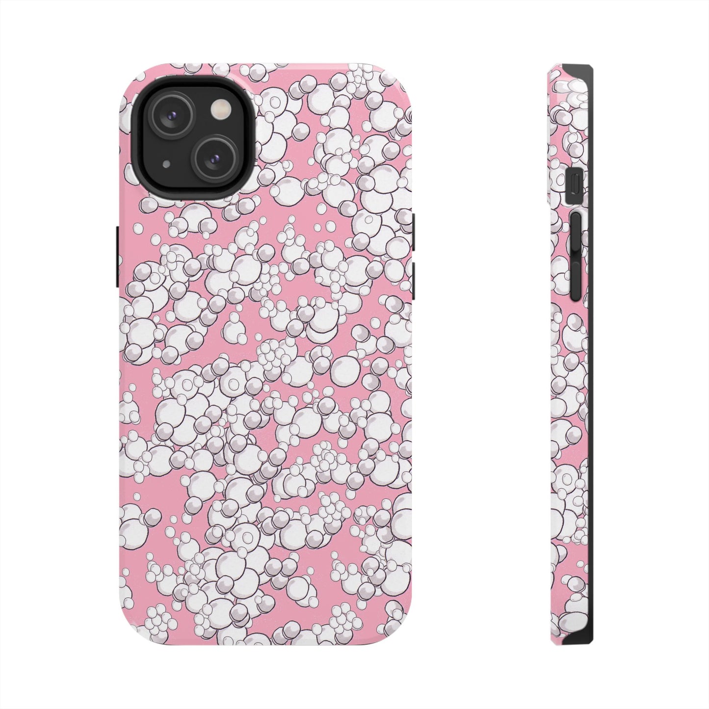Bubble Dots Pink Phone Case