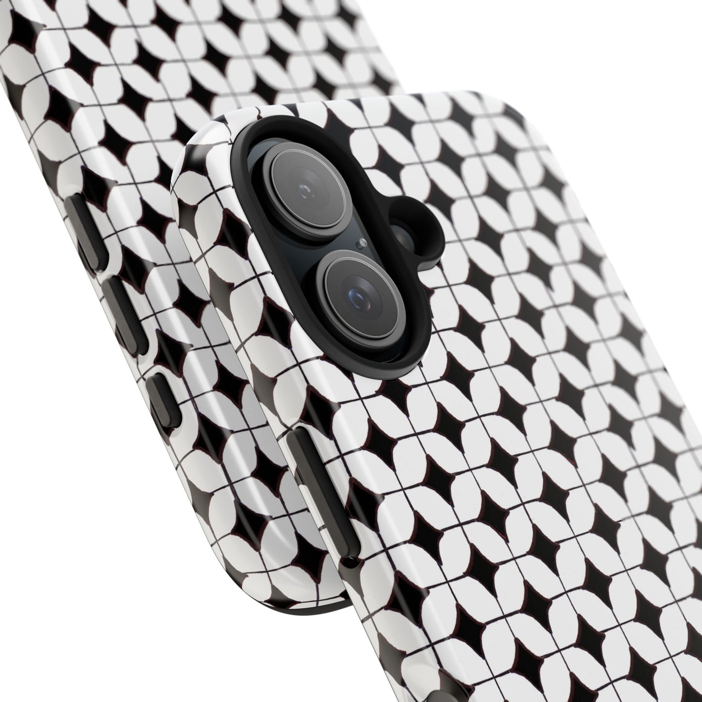 Tile-ish Black Phone Case