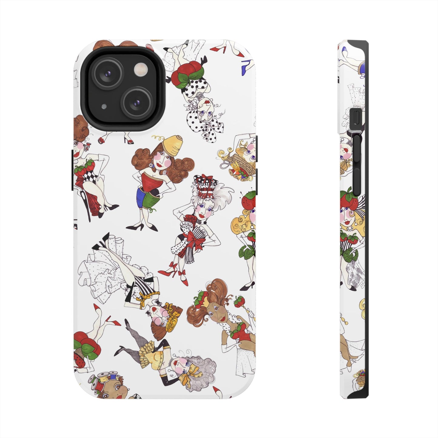 Sew Tossed White Phone Case