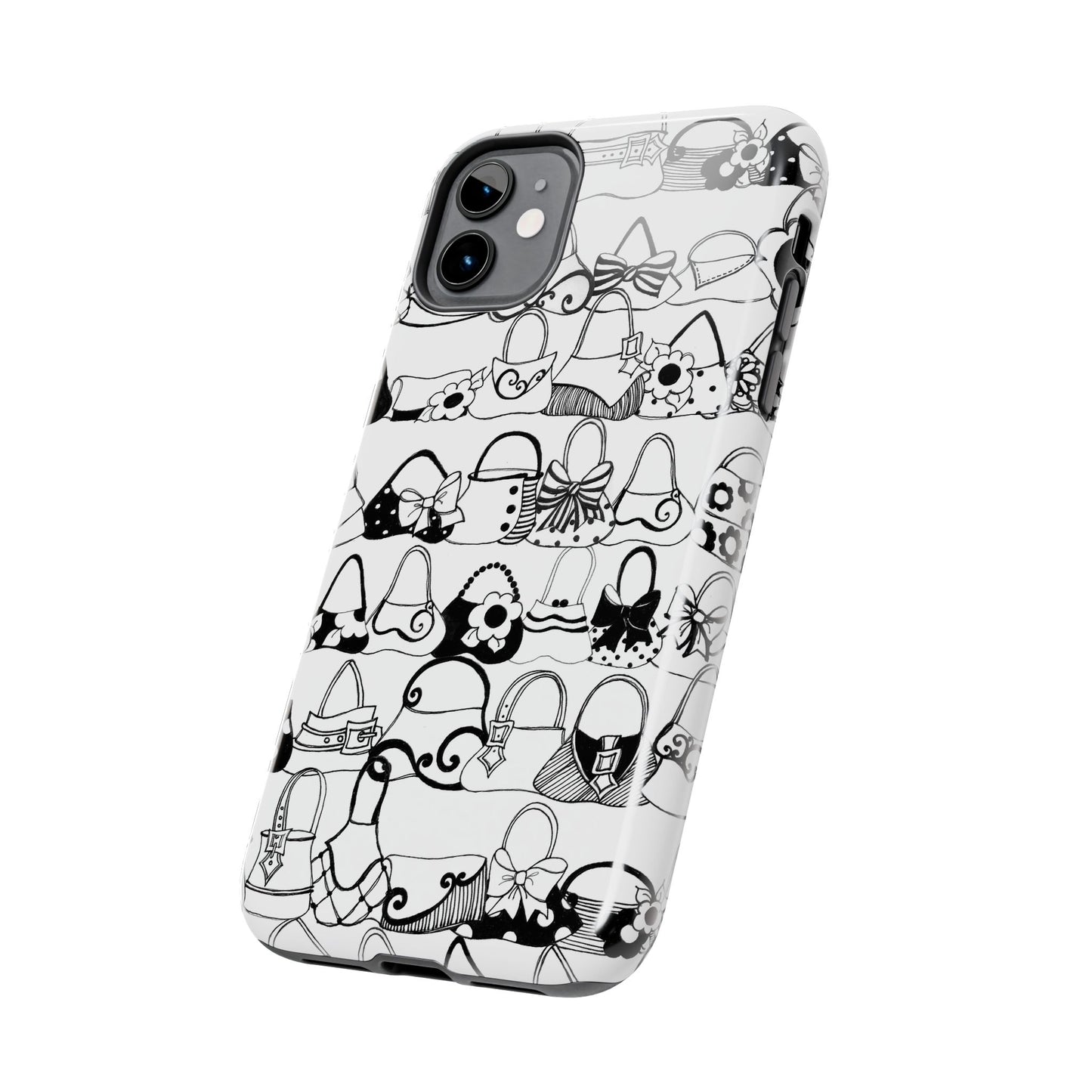 Purse Shelf White Phone Case