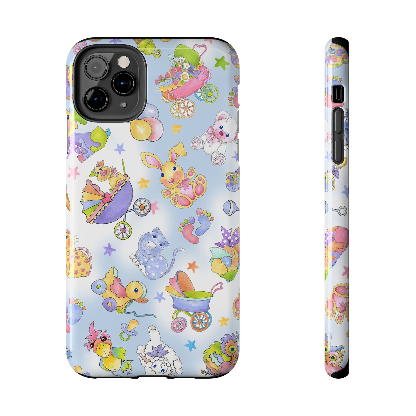 Busy Baby Blue Sky Phone Case