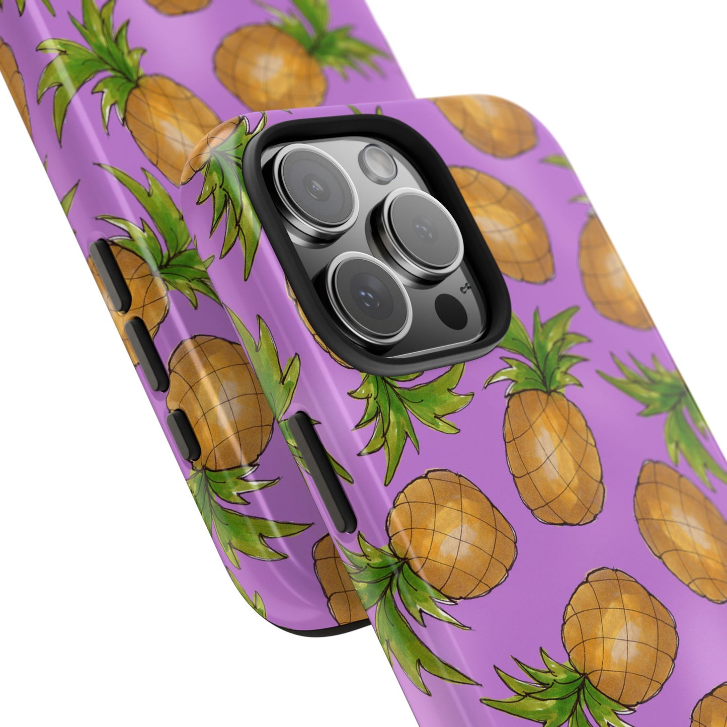 Pineapple Toss Lilac Phone Case