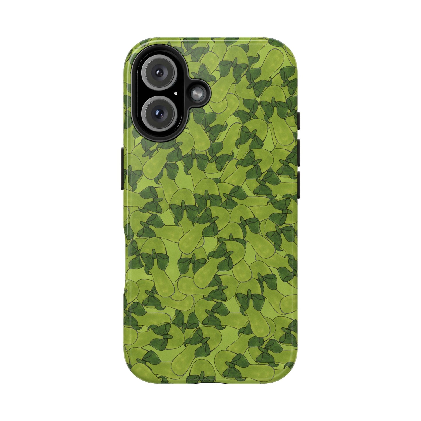 Green Flip Flops Phone Case