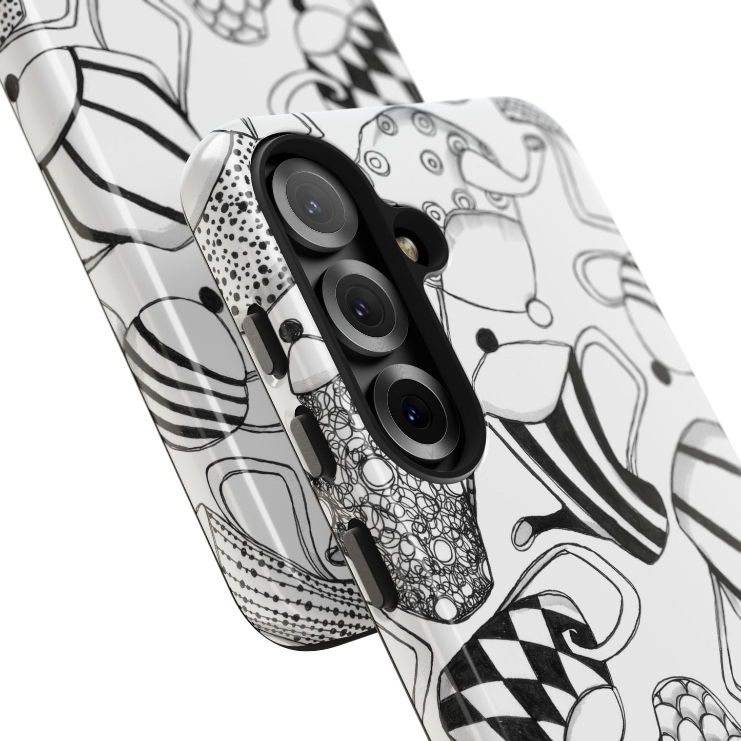 Coffee, Tea Anyone? White Phone Case