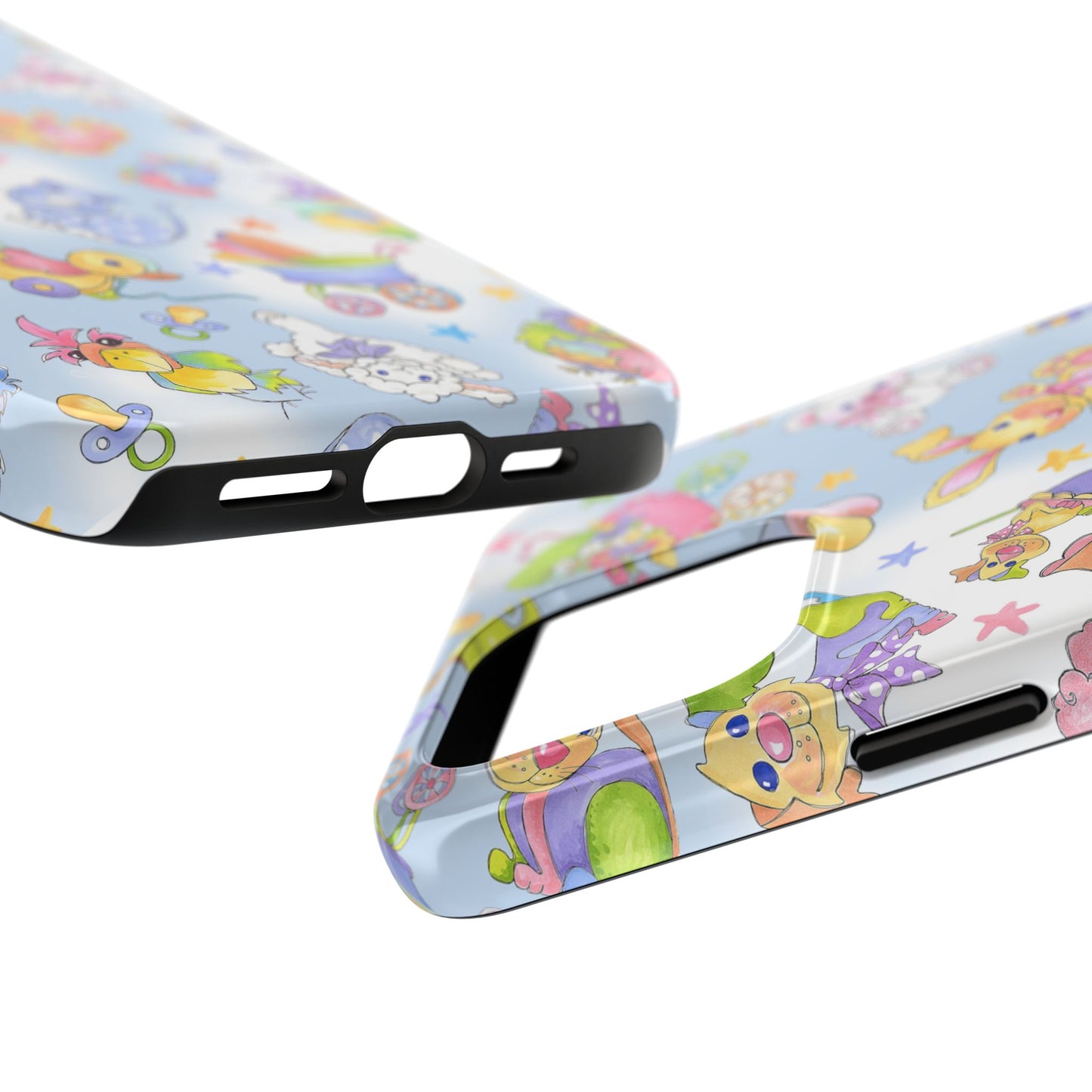 Busy Baby Blue Sky Phone Case
