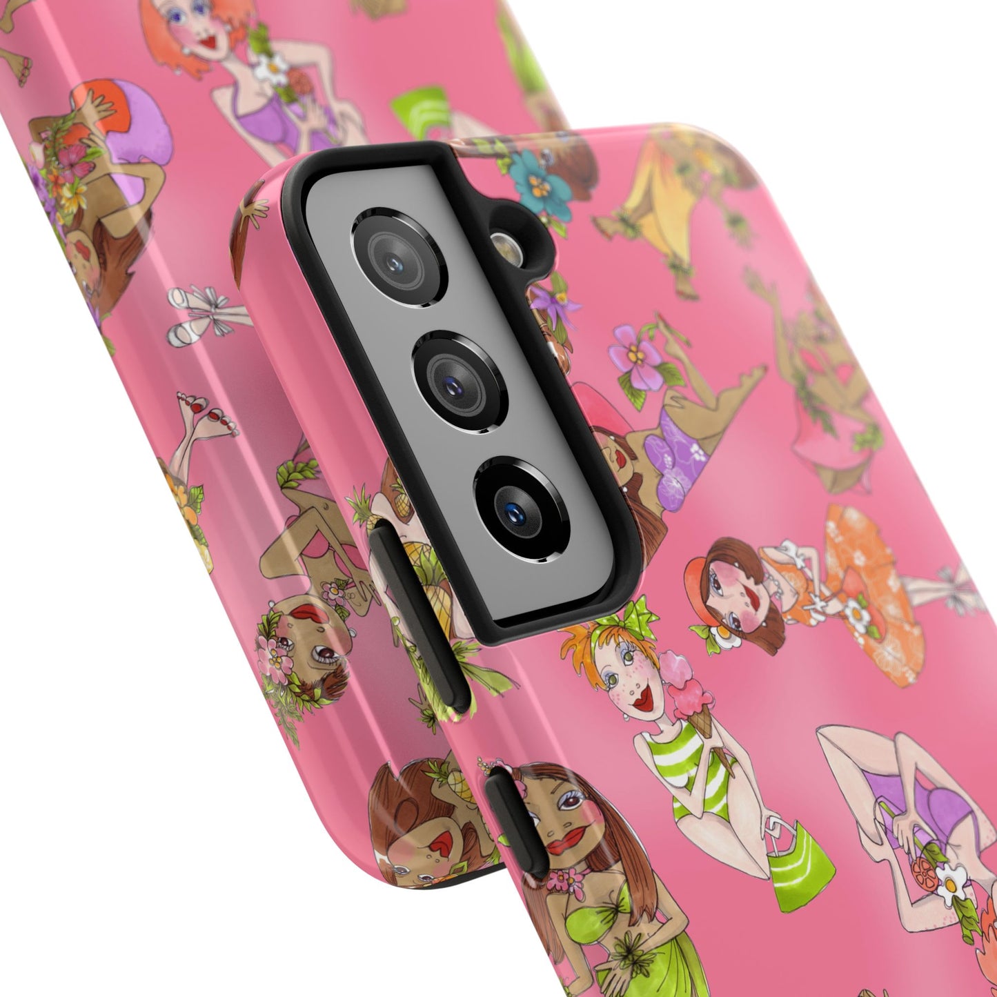 Island Toss Pink Phone Case