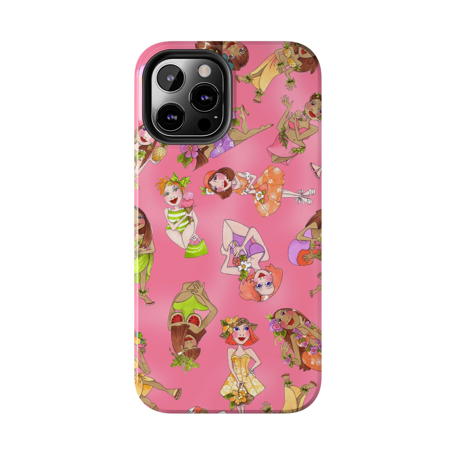 Island Toss Pink Phone Case