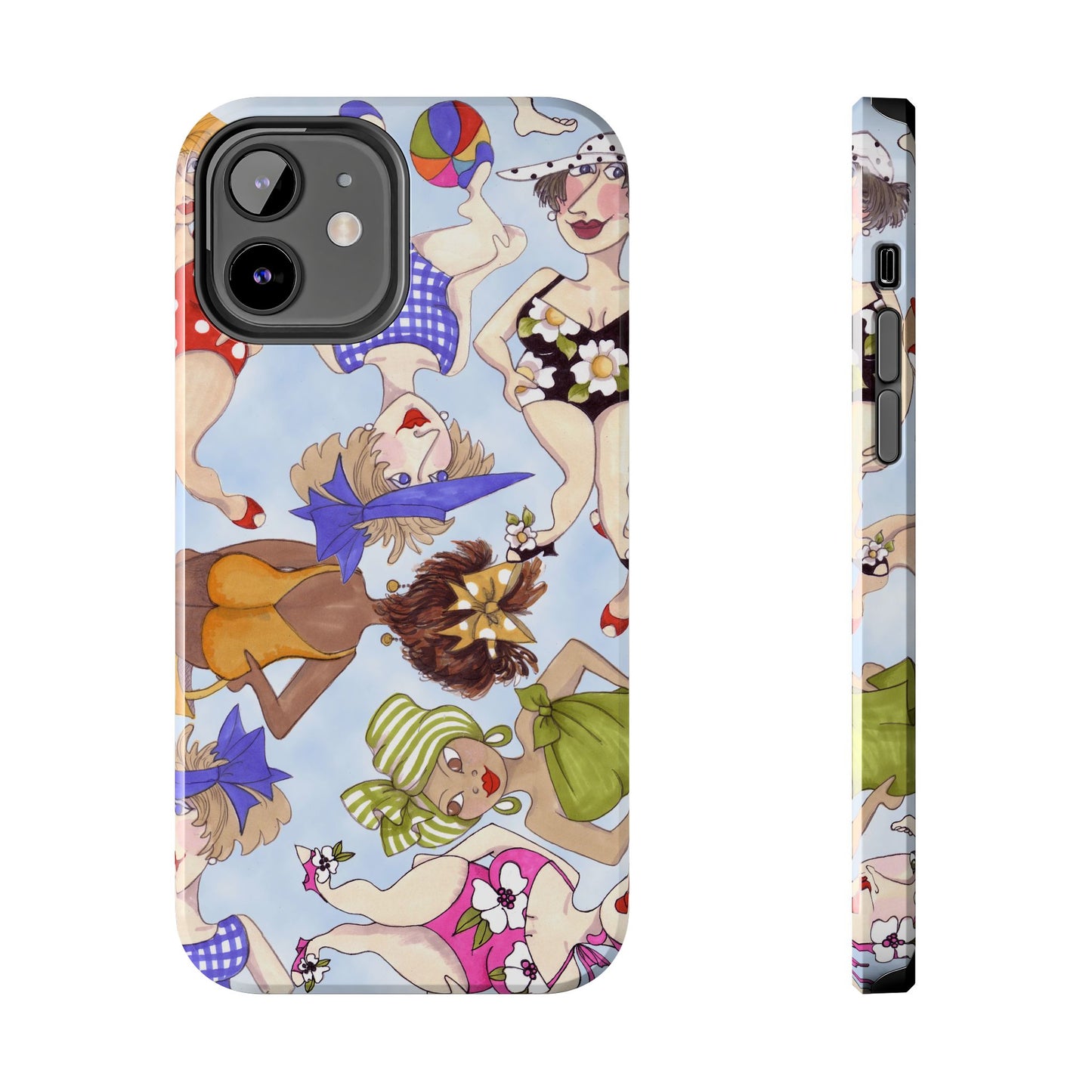 Bathing Beauties Blue Sky Phone Case