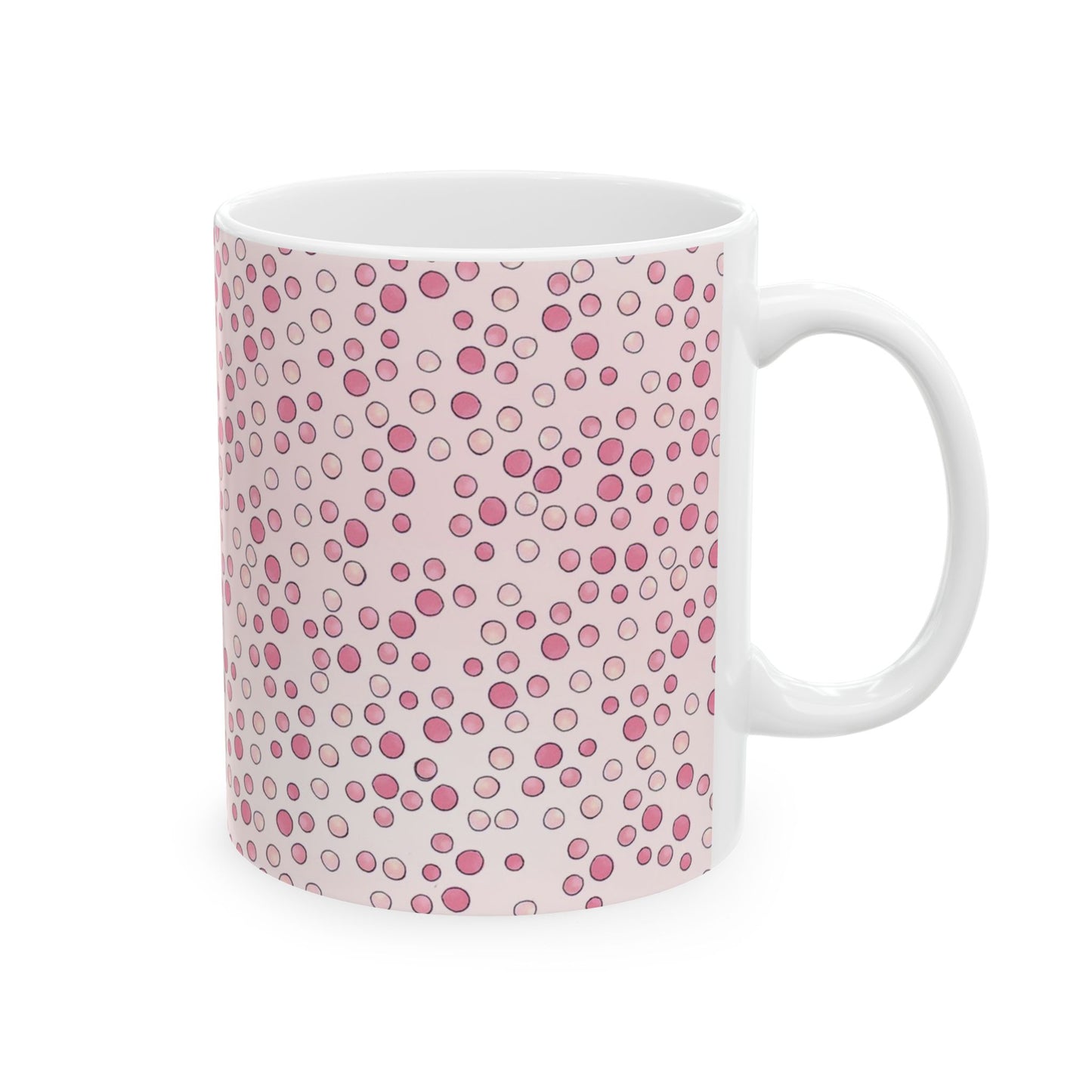 Water Spots Pink / Pink Cup