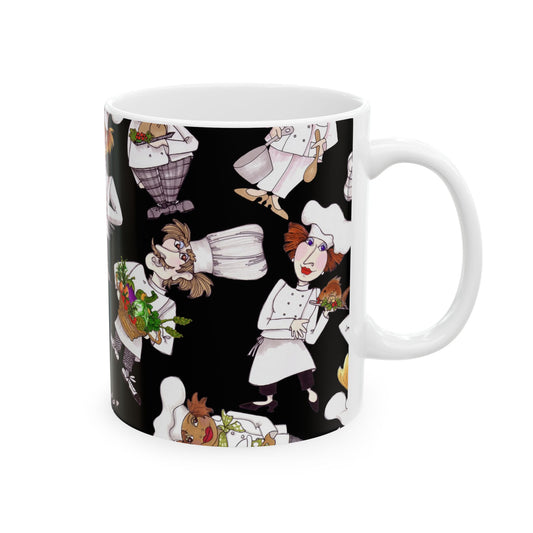 Tossed Chefs Black Cup