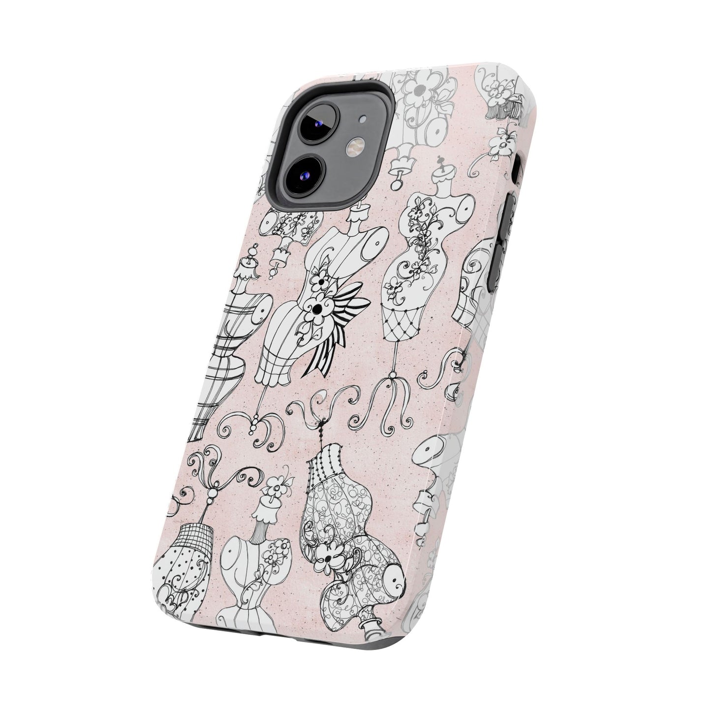 Mannequineque Silver Phone Case