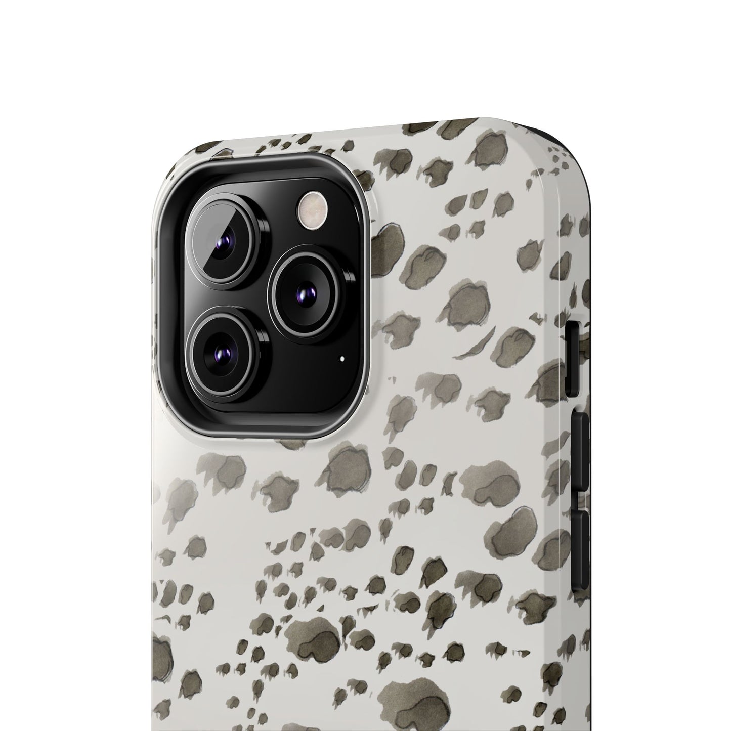 Kitty Dots Gray Phone Case