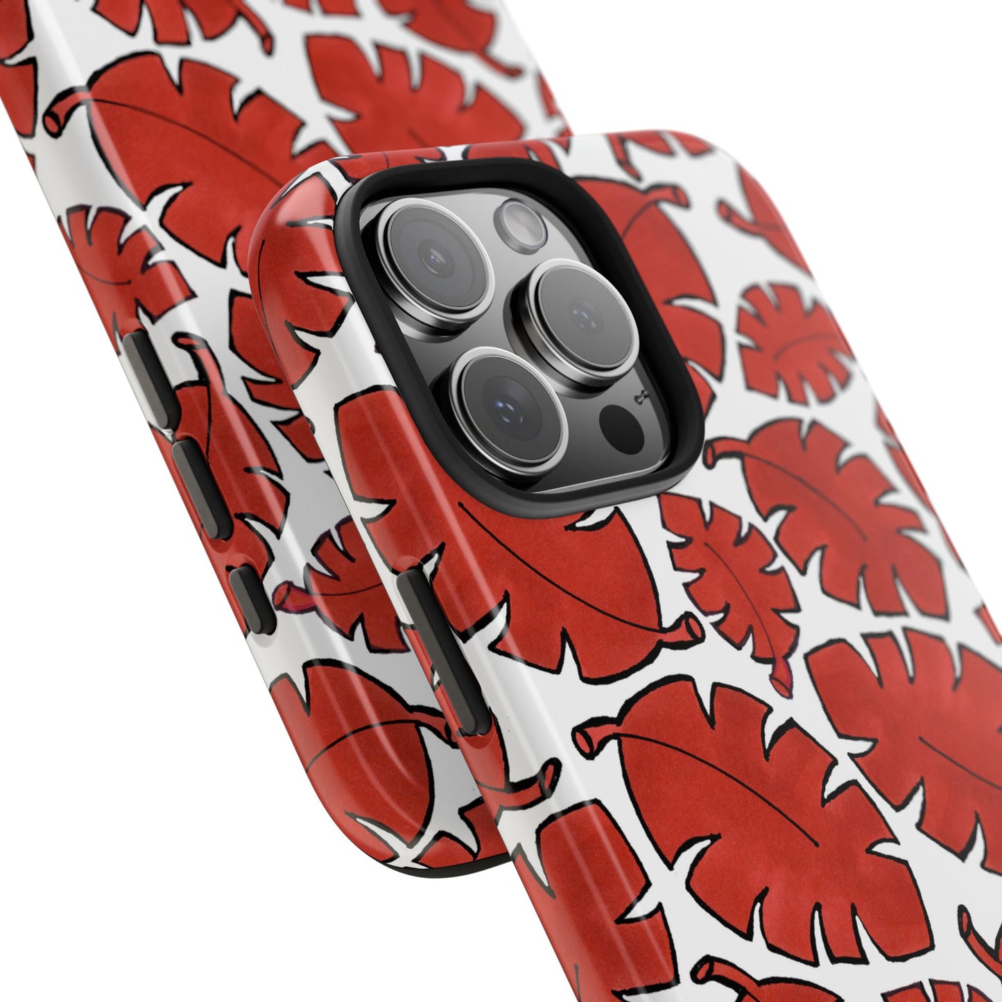 Red Bananas White Phone Case
