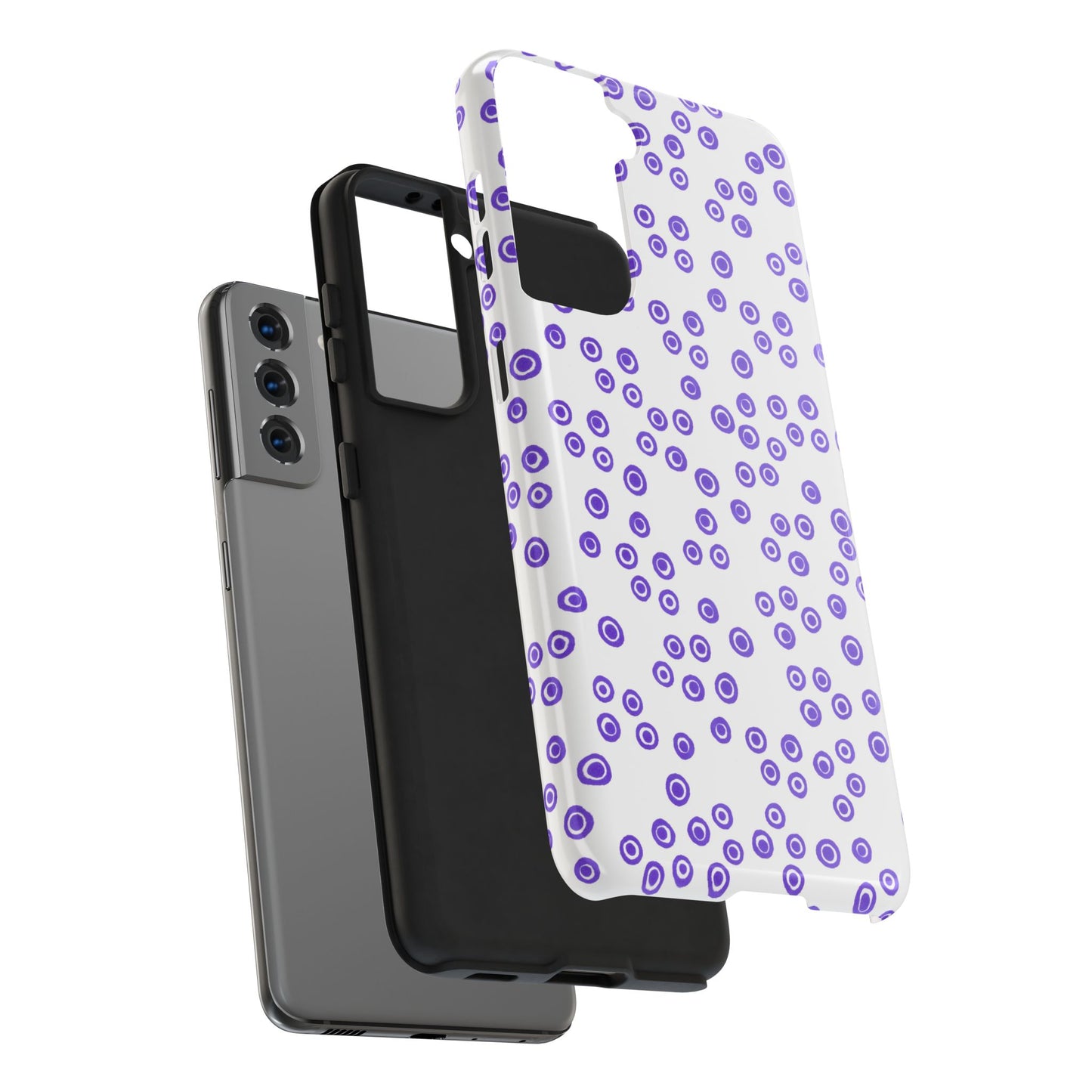 Dots Blue Phone Case