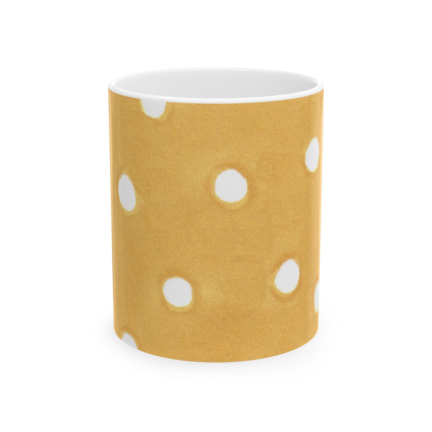 Dinky Dots Yellow / White Cup