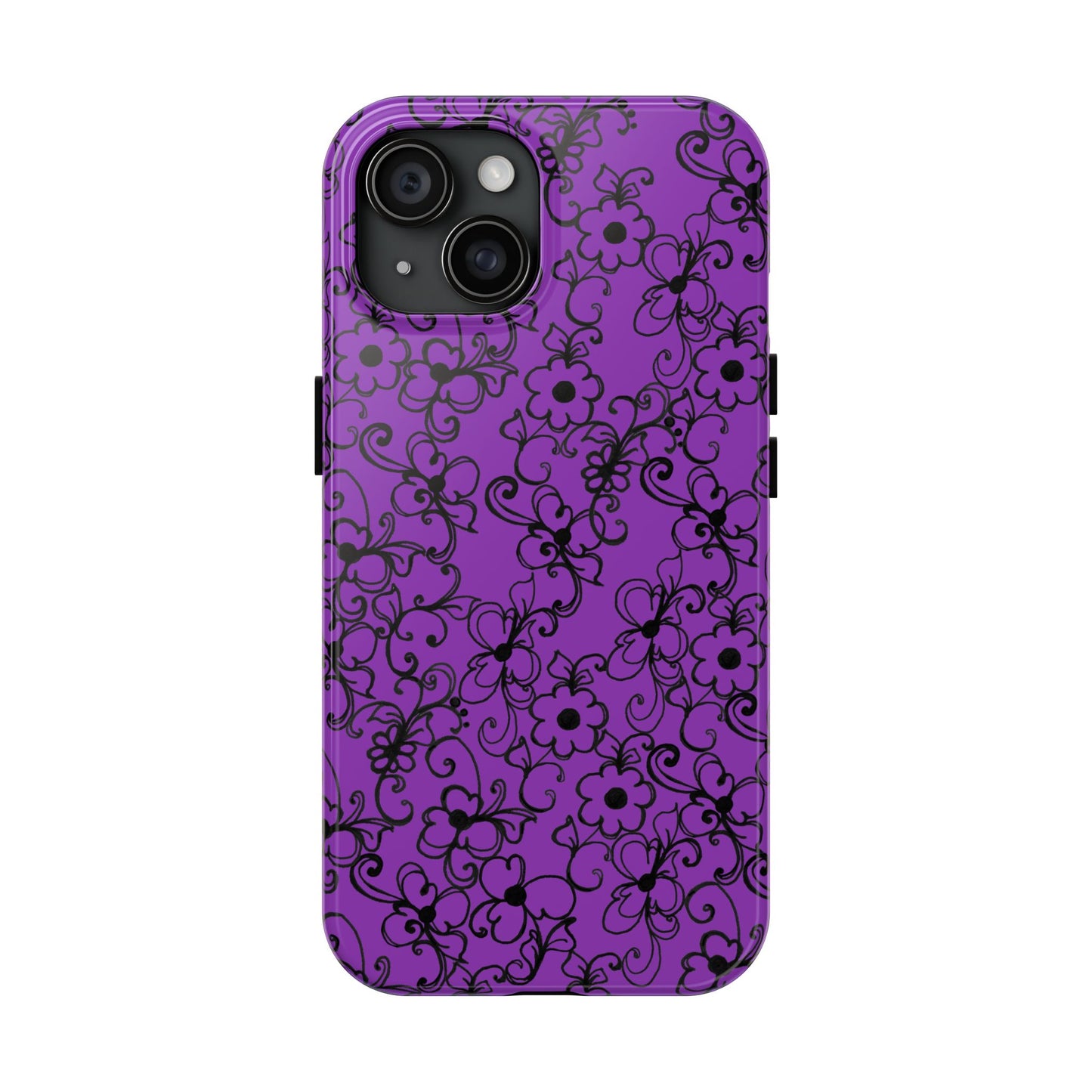 Daisy Jungle Purple Phone Case