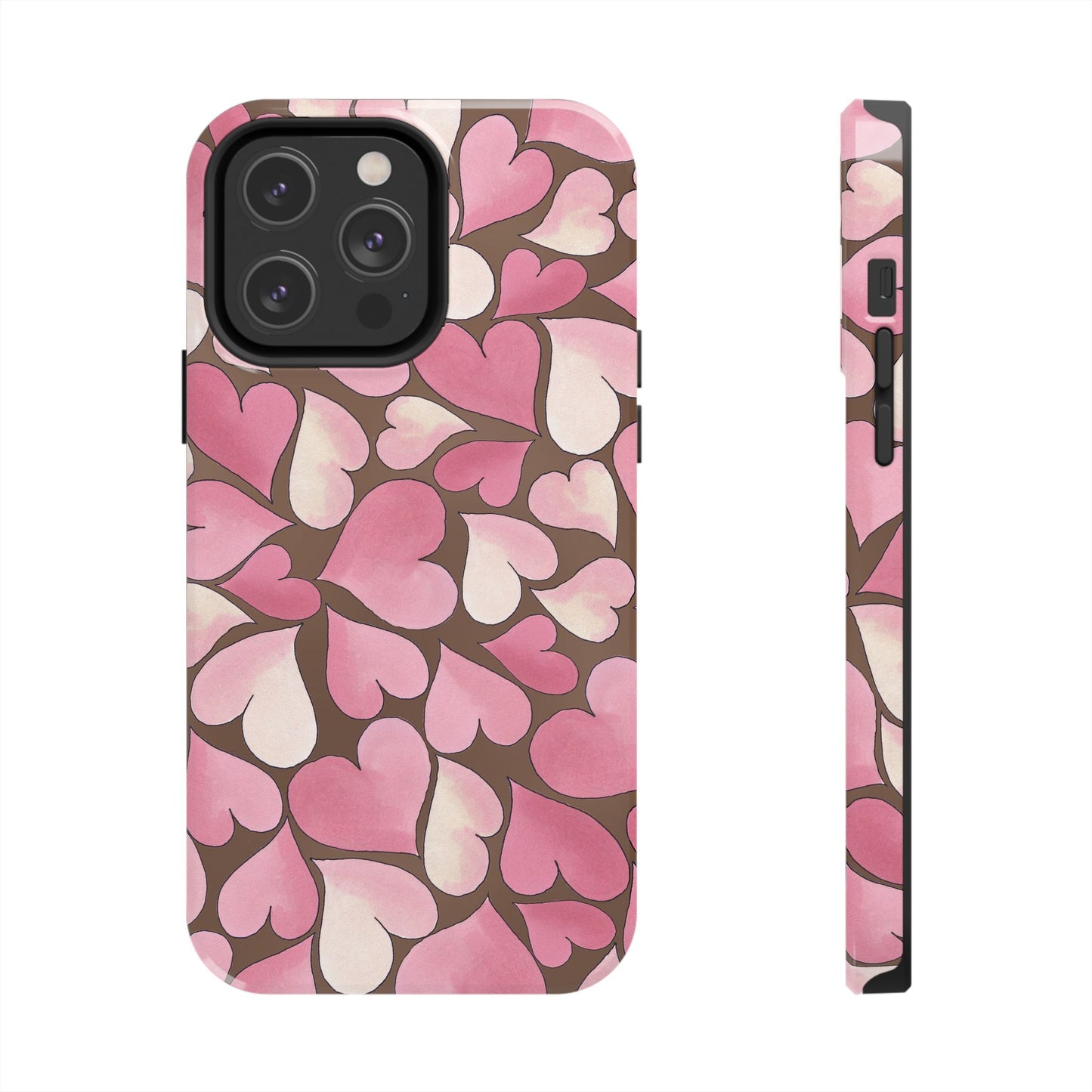 Hearts Chocolate Phone Case