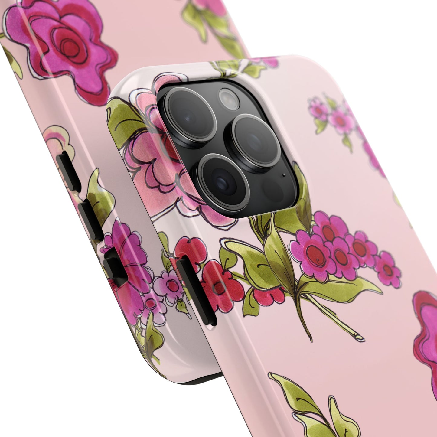 Jumbo Floral Pink Phone Case