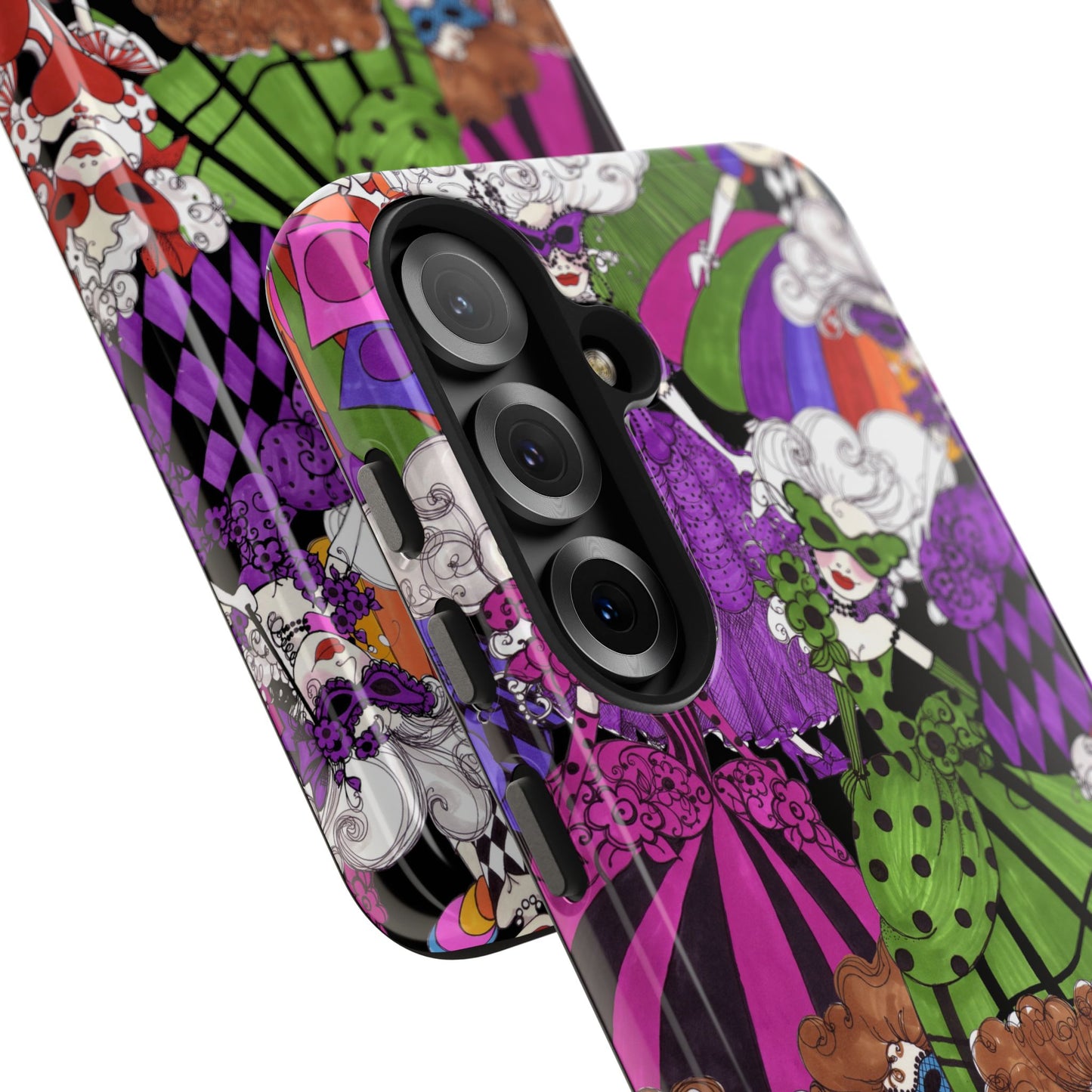 Crowded Dance Floor Black Phone Case