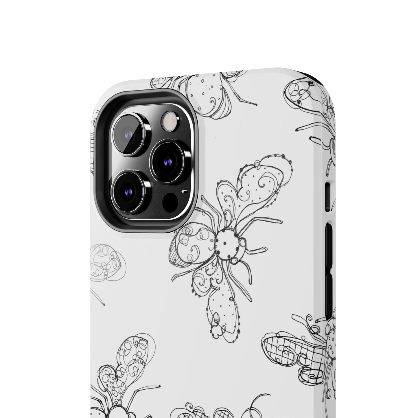 Busy Bees White Phone Case
