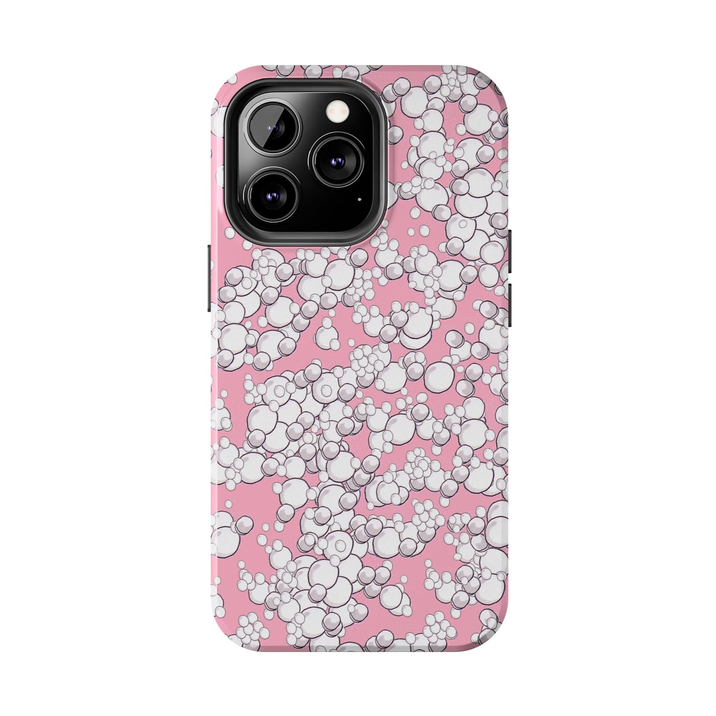 Bubble Dots Pink Phone Case