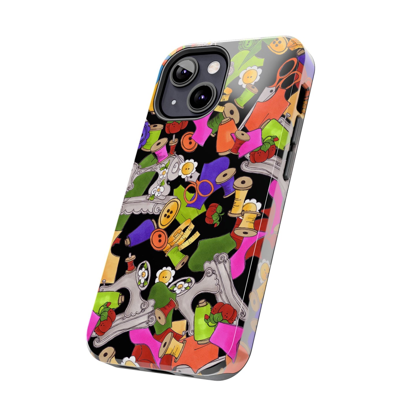 Kaleidasew Black Phone Case