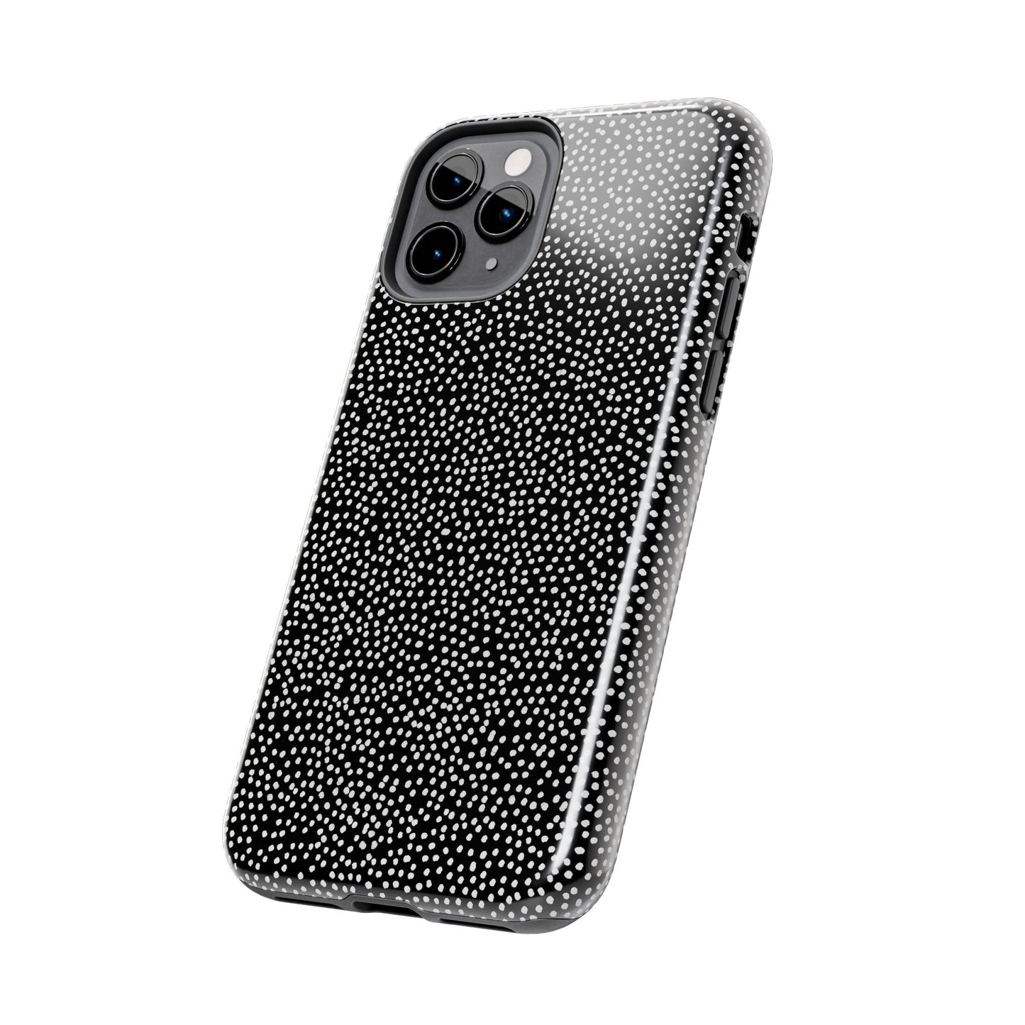 Baby Dots Black / White Phone Case
