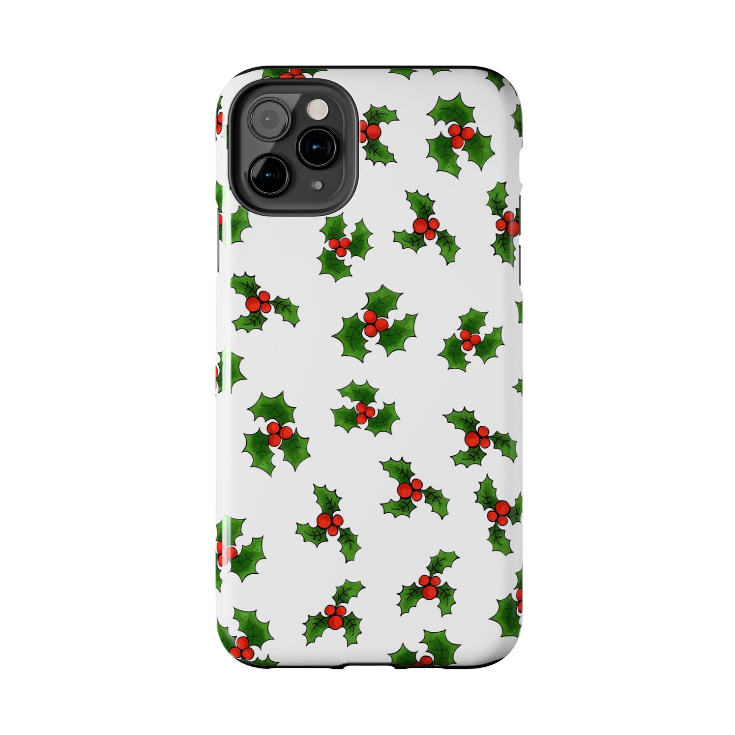 Lotsa Holly White Phone Case
