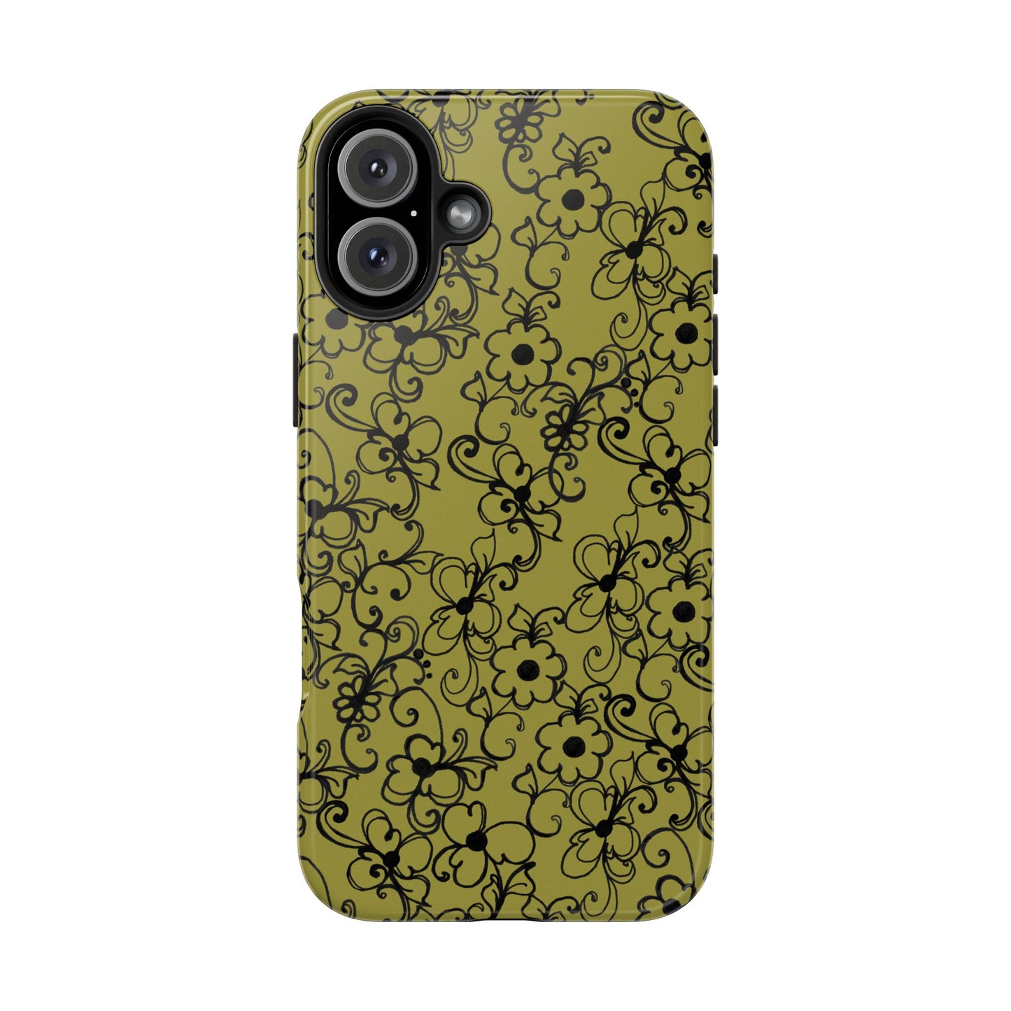 Daisy Jungle Green Phone Case