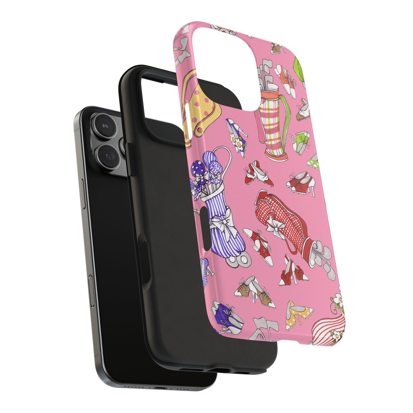 Bags & Shoes Pink Phone Case