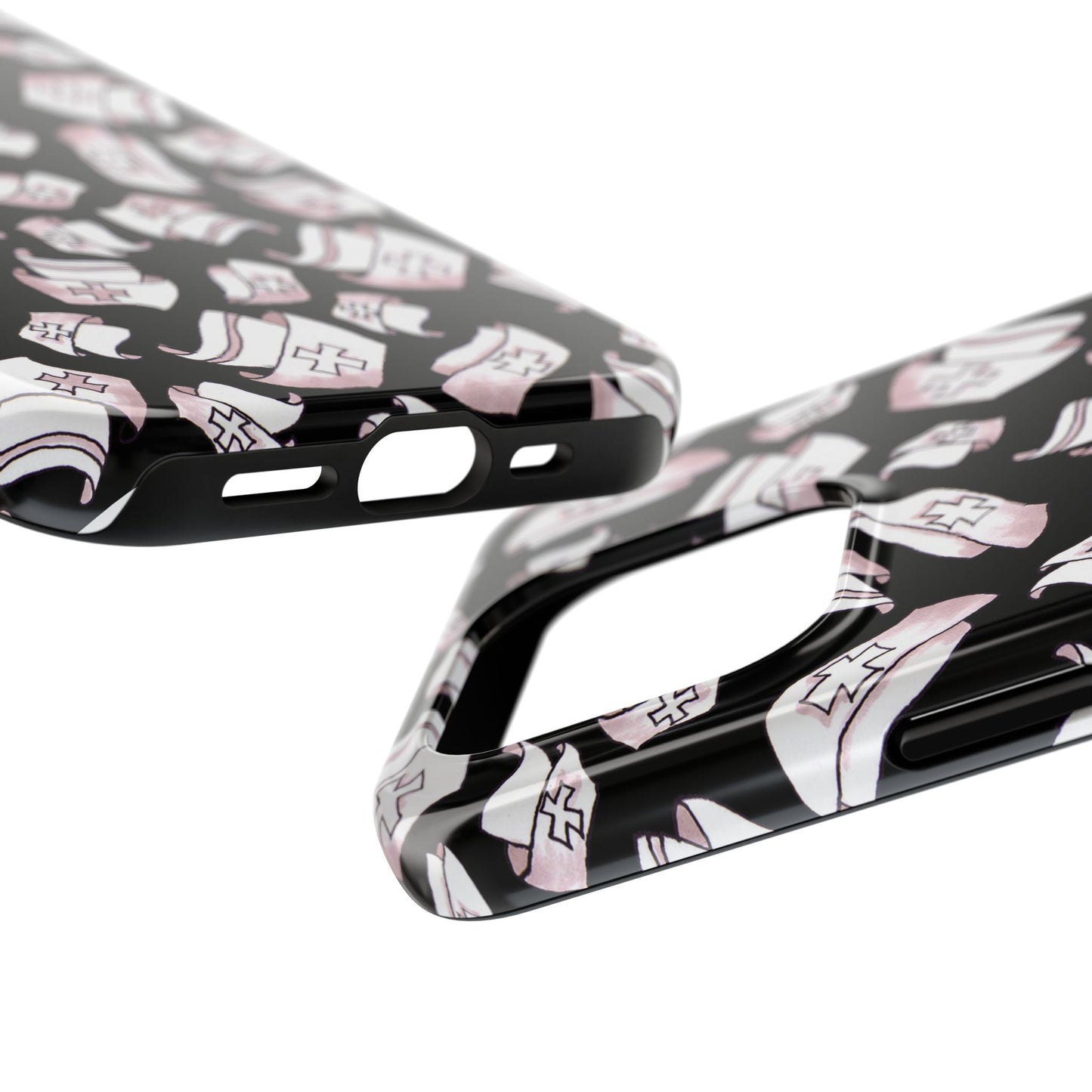 Happy Hats Black Phone Case