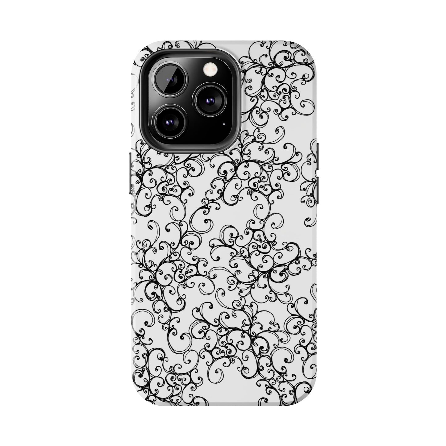 Poodle Scroll Phone Case