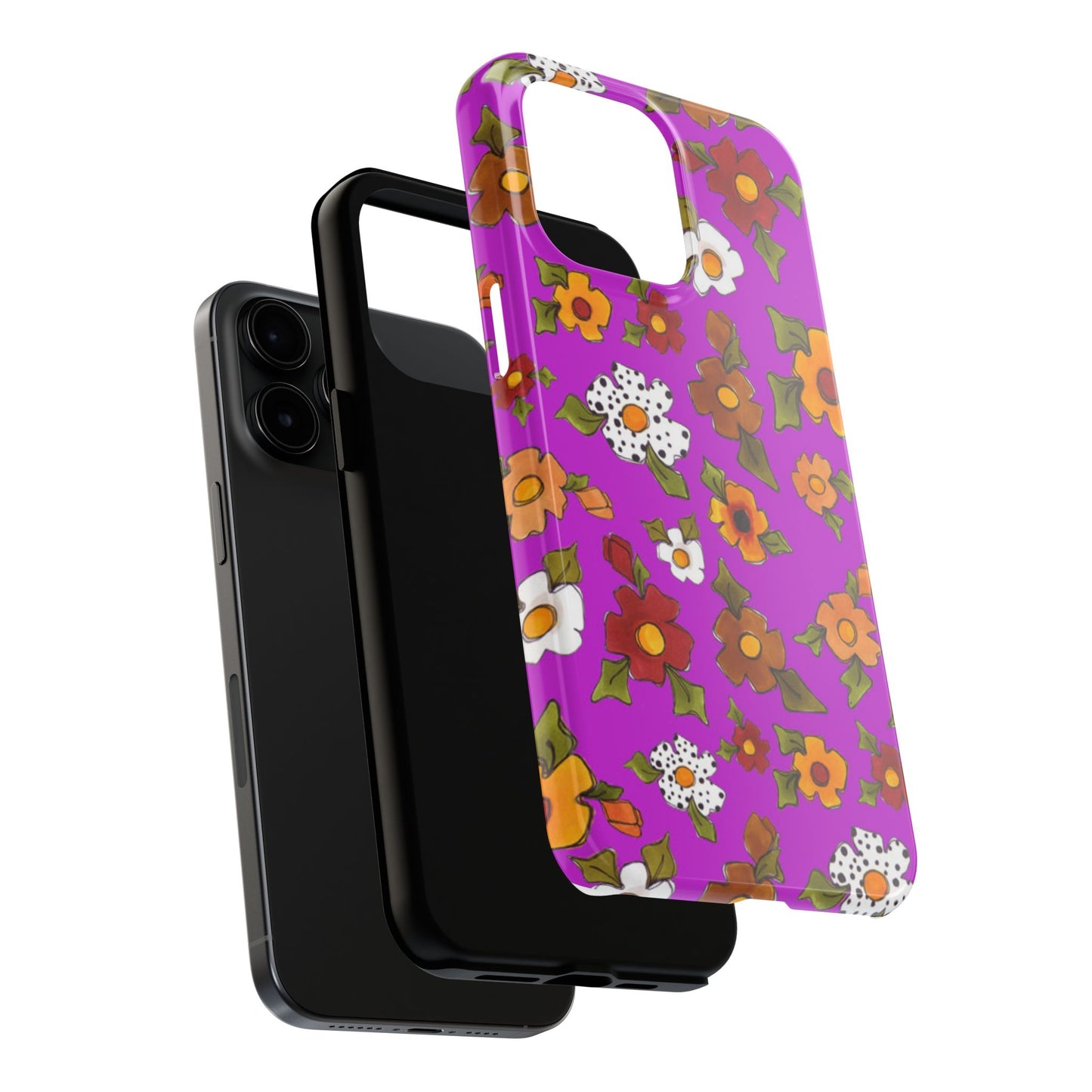 Spice Posie Magenta Phone Case