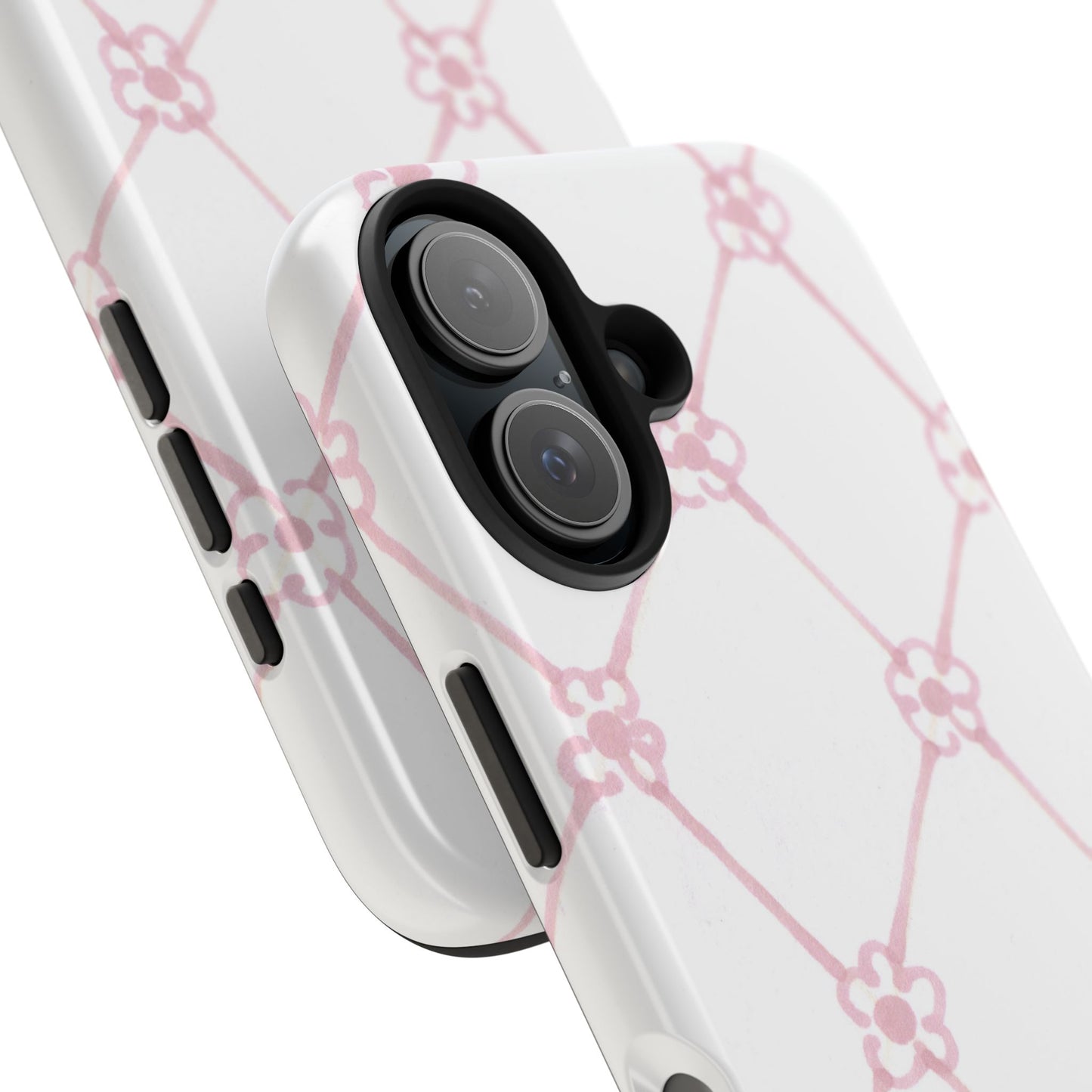 Flower Model Scroll Phone Case