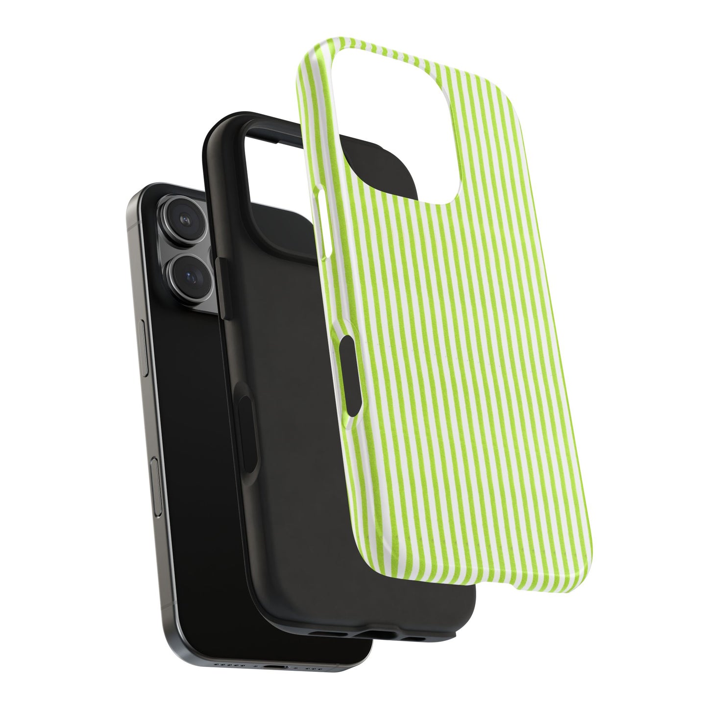 Golf Stripe Lime Phone Case